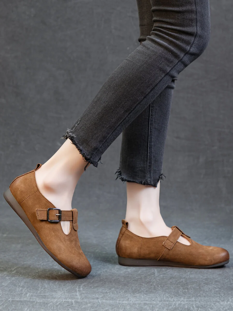 Rumour Has It | Marley Leather Clog - brown - Image 7