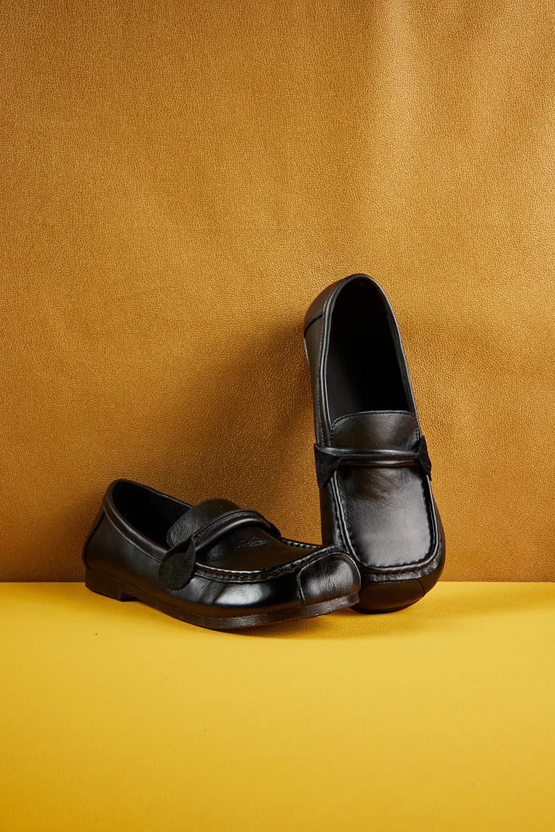 Rumour Has It | Serious Leisure Leather Loafer - Black - Image 9
