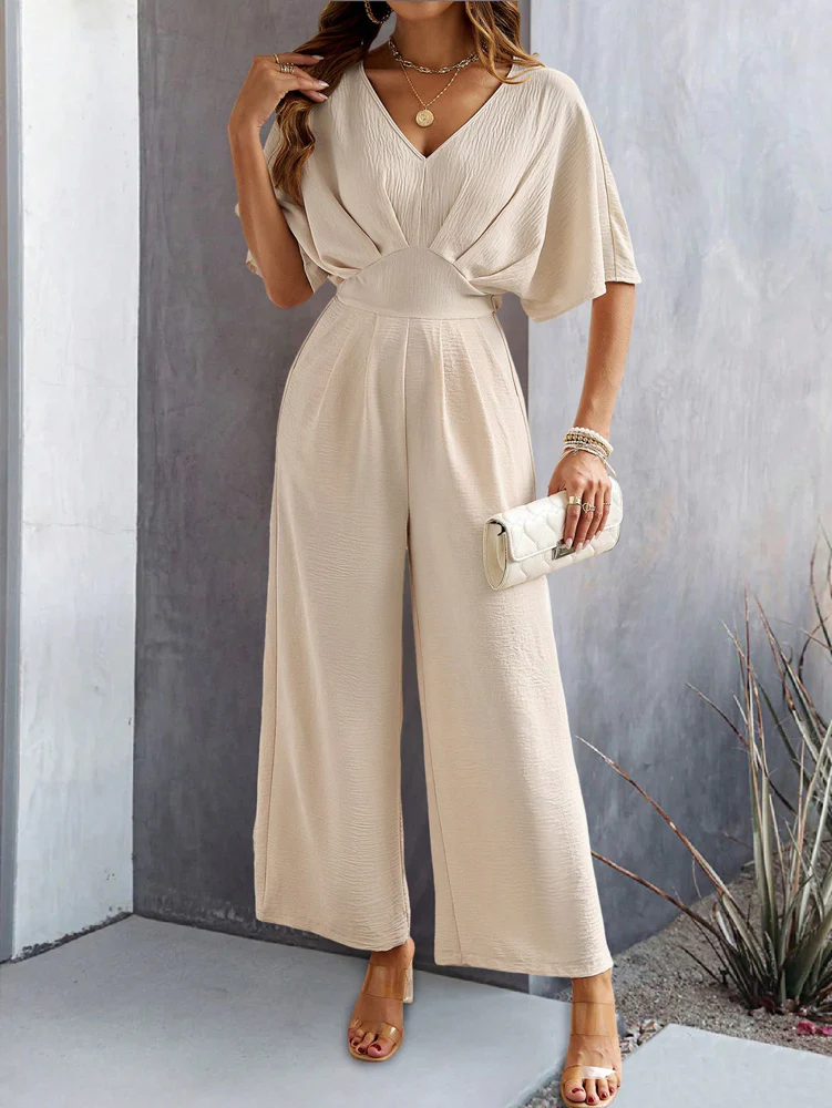 Sangria Sway Wide Leg Jumpsuit - Image 3