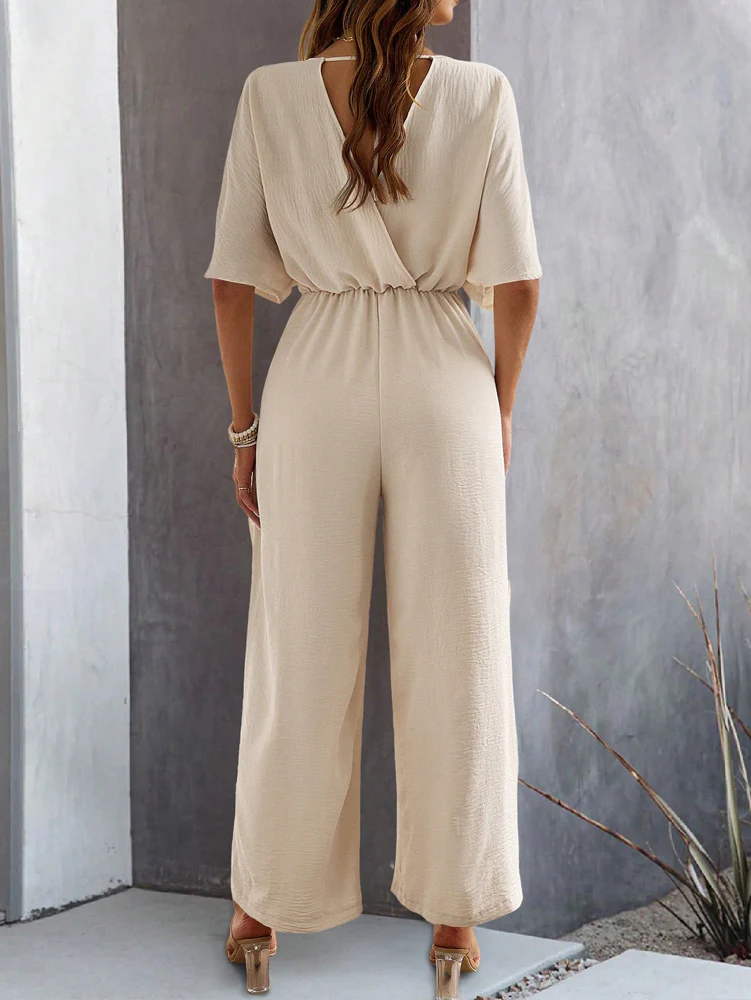 Sangria Sway Wide Leg Jumpsuit - Image 4