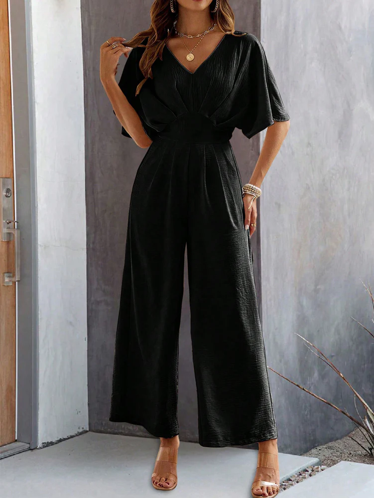 Sangria Sway Wide Leg Jumpsuit - Image 5