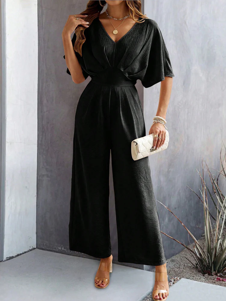 Sangria Sway Wide Leg Jumpsuit - Image 6