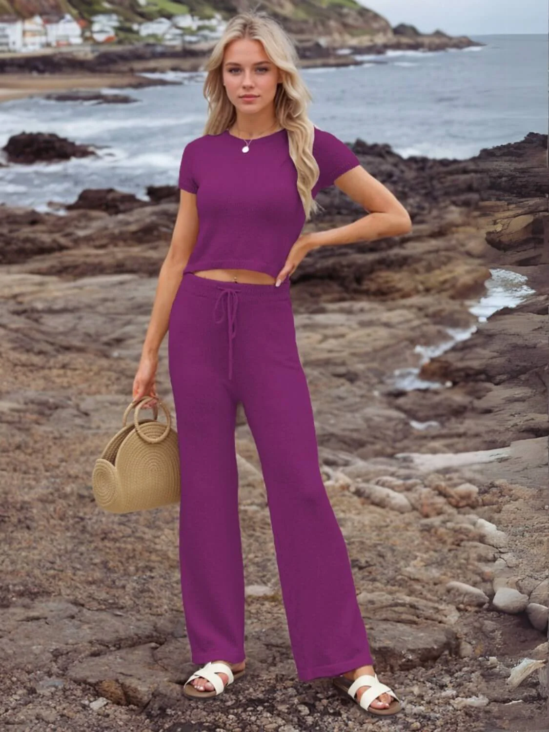 Sicilian Sky Relaxed Matching Set - Image 11