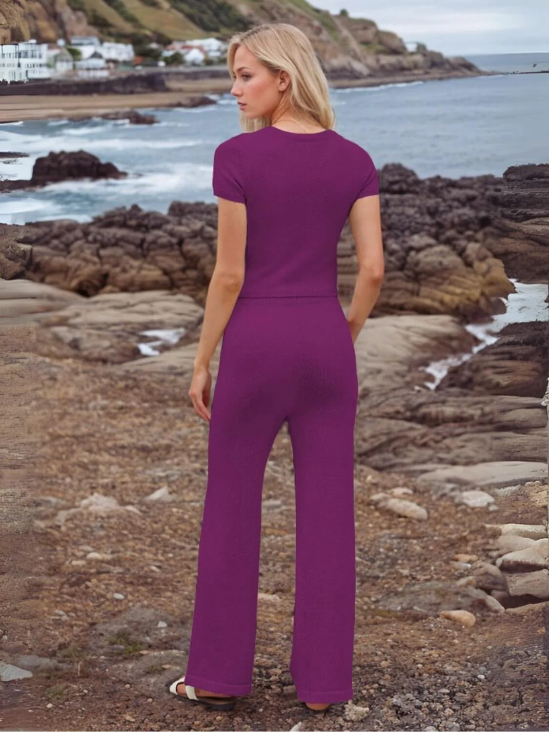 Sicilian Sky Relaxed Matching Set - Image 13
