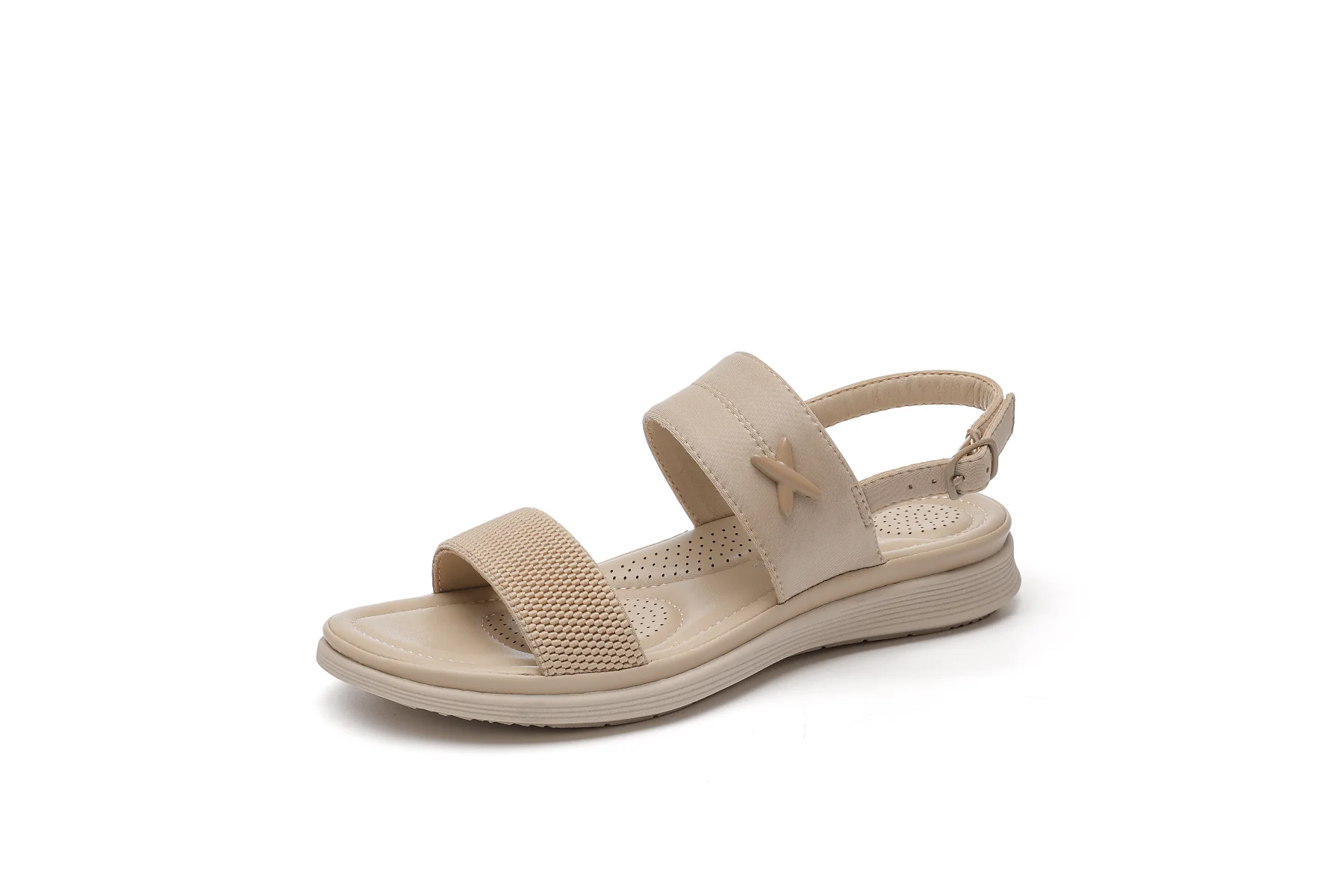 Side Cross Braided Toledo Sandals - SIKETU - Image 8