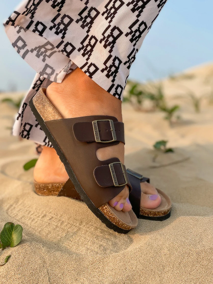 Signature Double-Buckle-up Sandals - MAIBULUN - Image 11