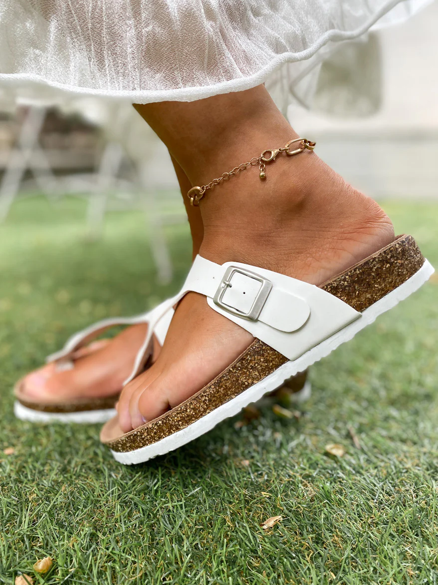 Signature T-Strap Sandals -MAIBULUN - Image 11