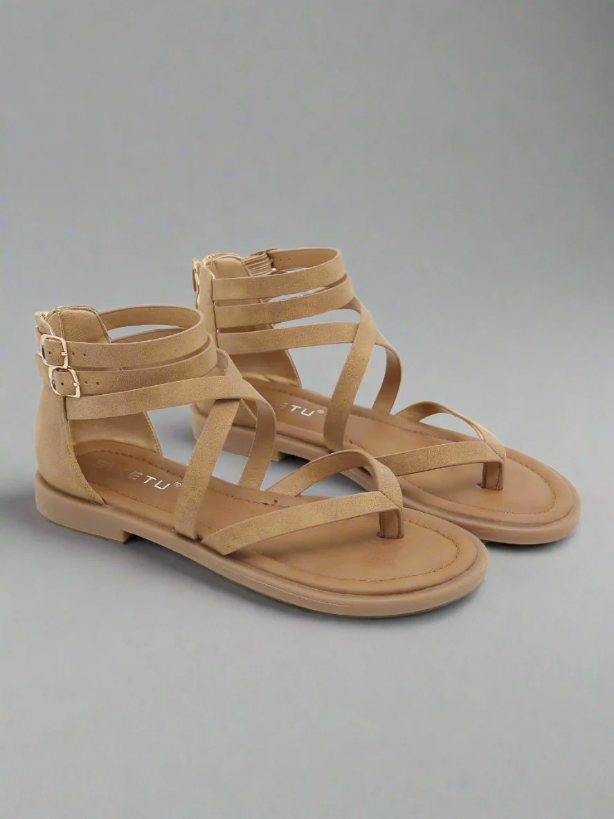 Siketu | Alonso Strappy Gladiator Sandal - Image 12