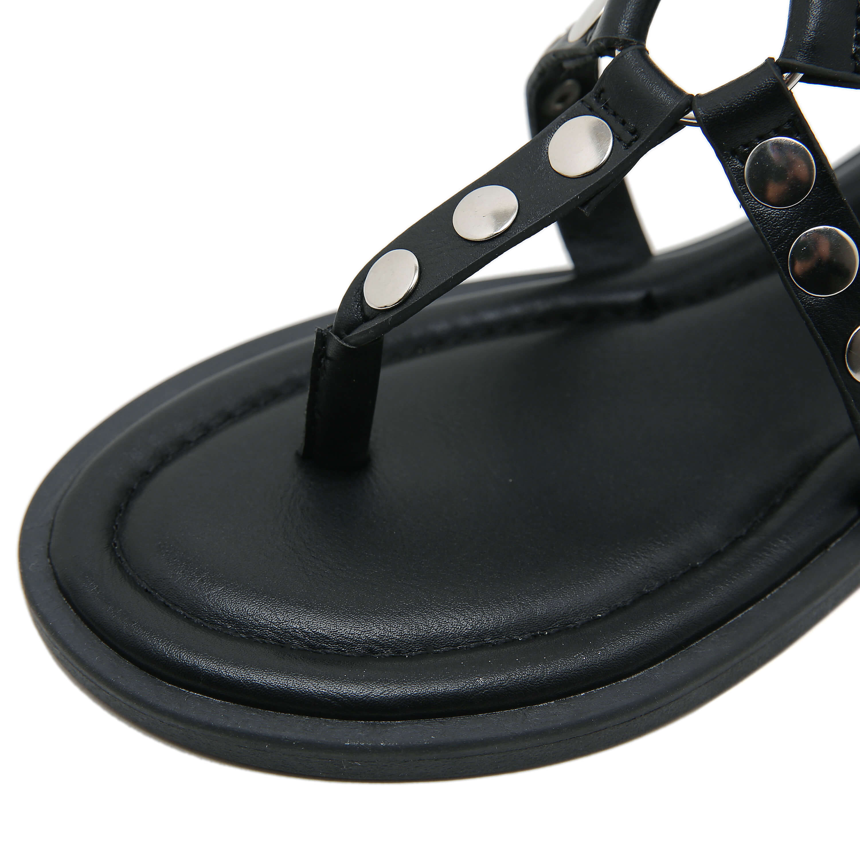 Siketu | Asha Studded Gladiator Sandal - black - Image 5