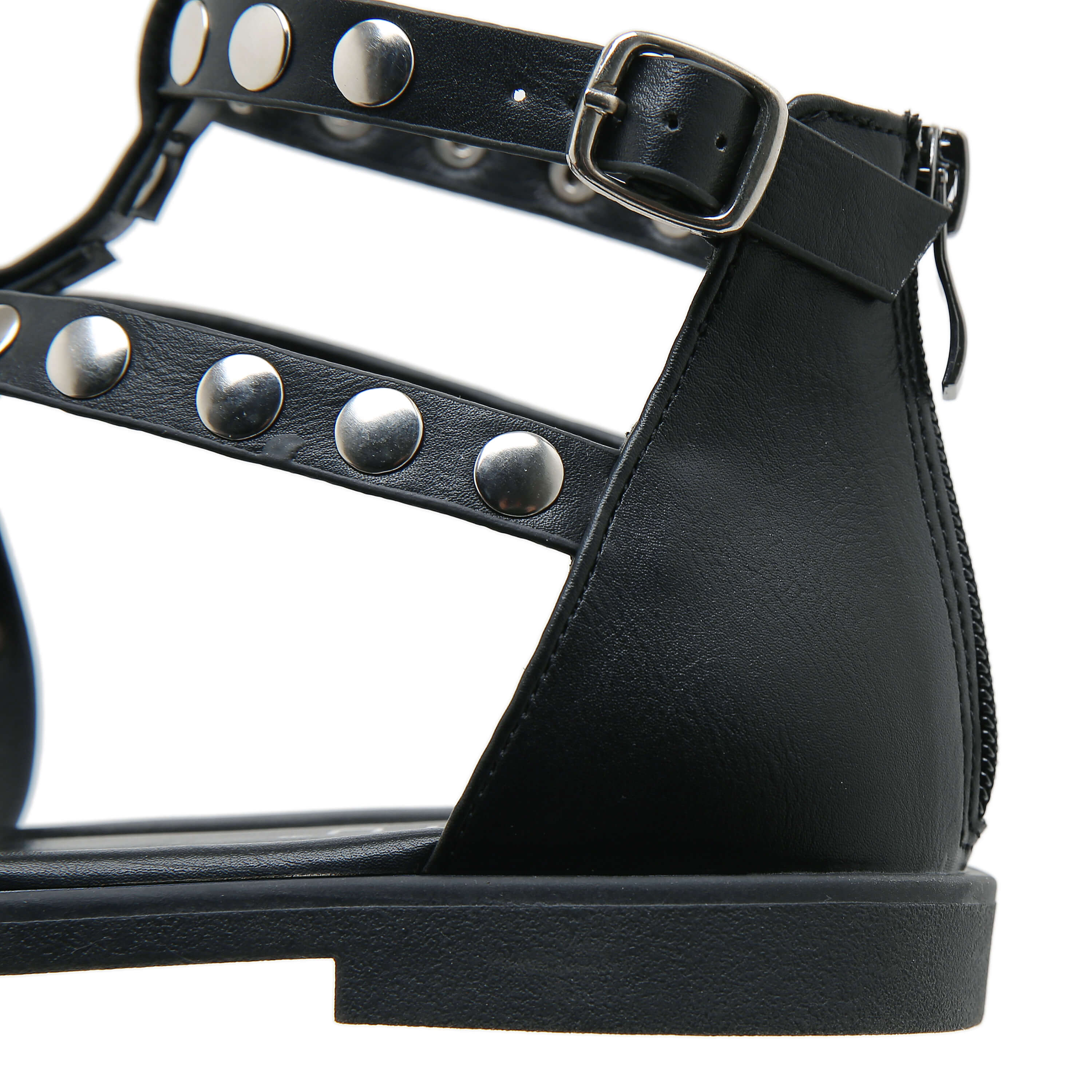 Siketu | Asha Studded Gladiator Sandal - black - Image 6