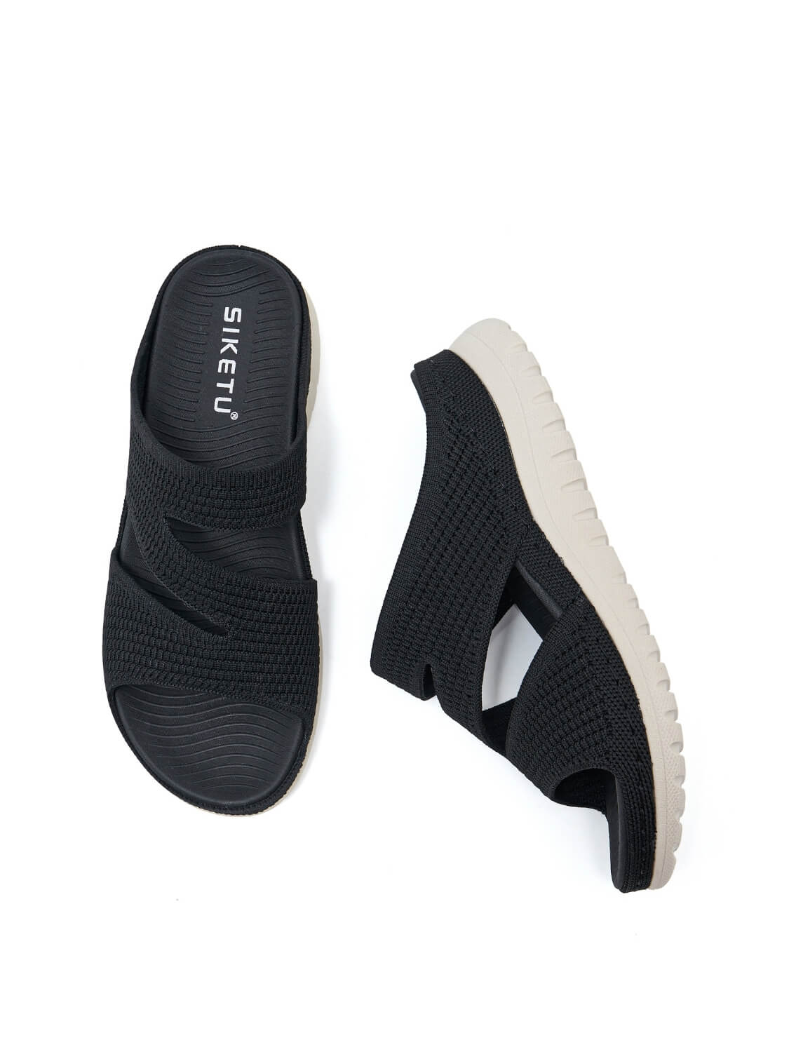 Siketu | Ashlen Cushioned Woven Sandals - Image 2