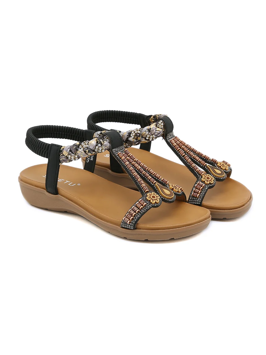 SIKETU | BOHEMIA RETRO EMBELLISHED SLINGBACK - Image 3