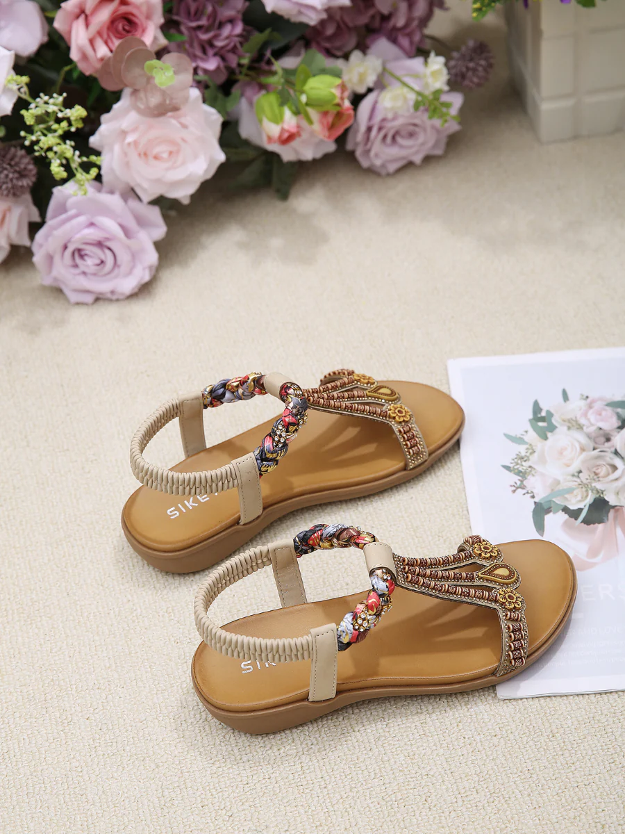 SIKETU | BOHEMIA RETRO EMBELLISHED SLINGBACK - Image 2