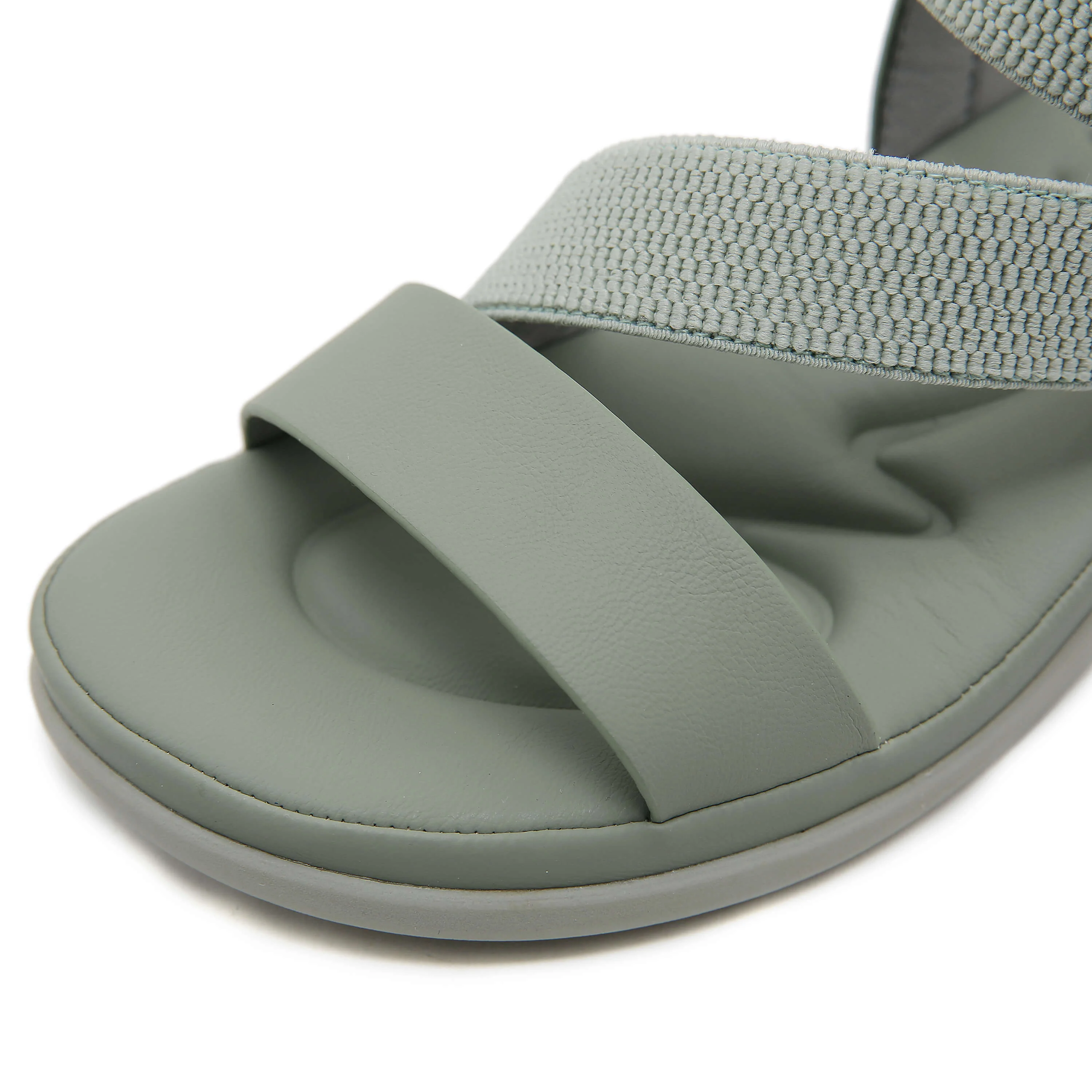 Siketu | Carmela Cushioned Footbed Sandal - Sage - Image 5