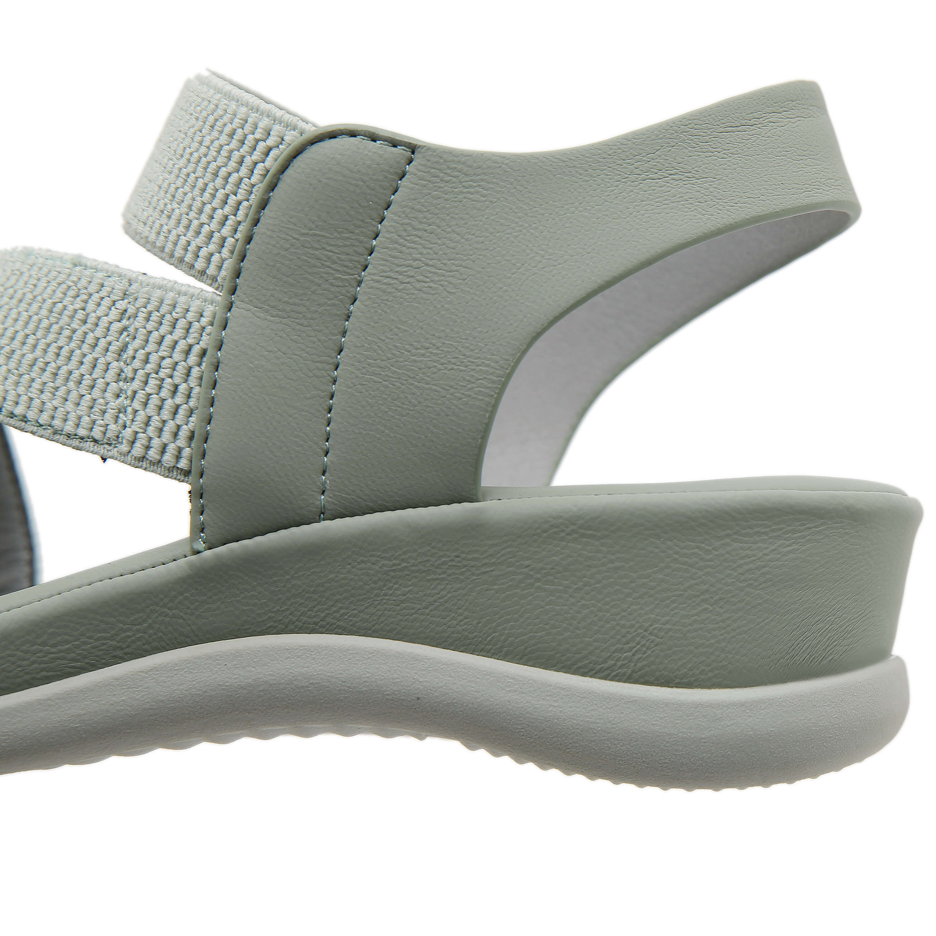 Siketu | Carmela Cushioned Footbed Sandal - Sage - Image 6