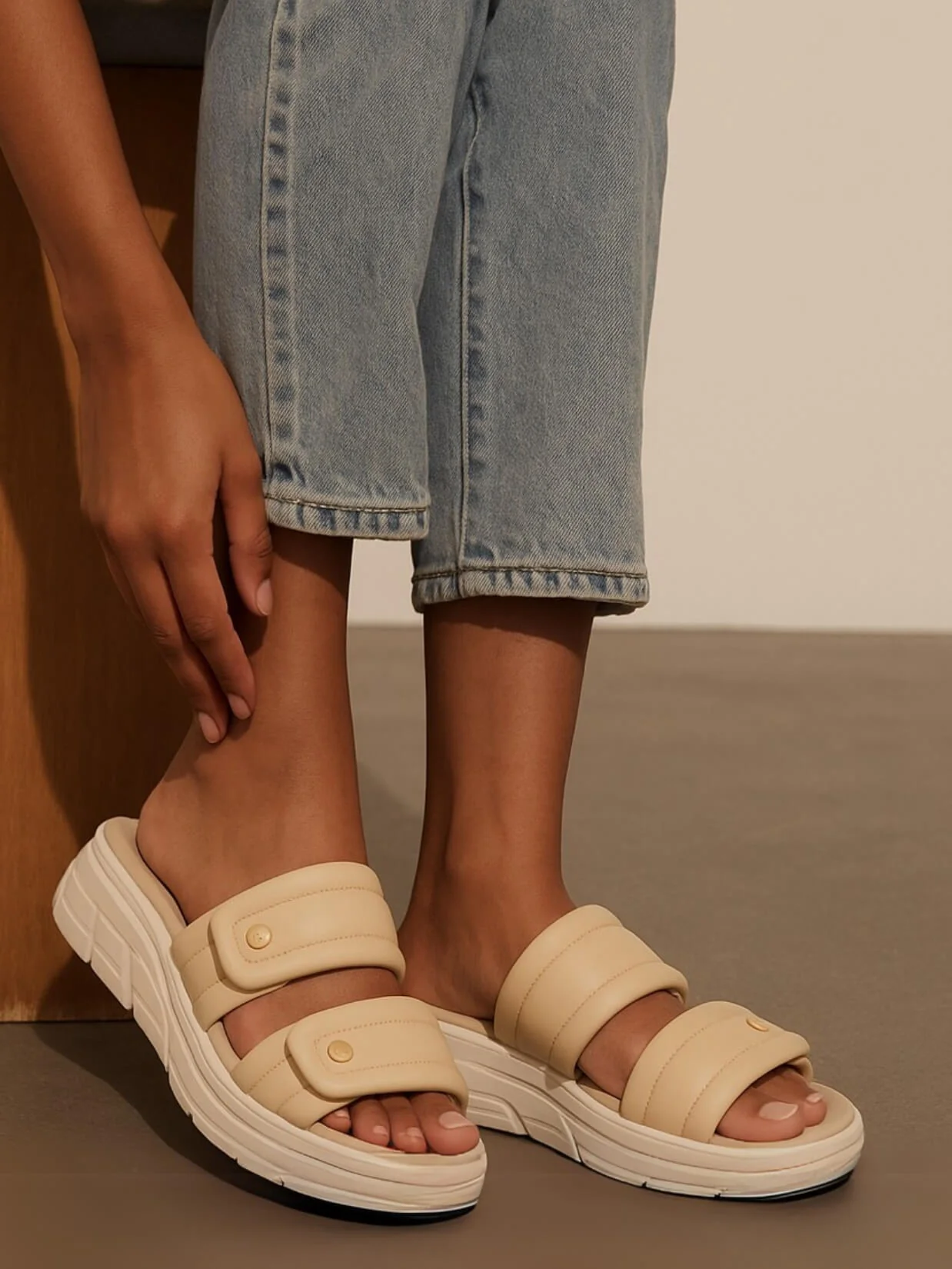 Siketu | Coastal Calling Puffy Upper Sandals - Image 11