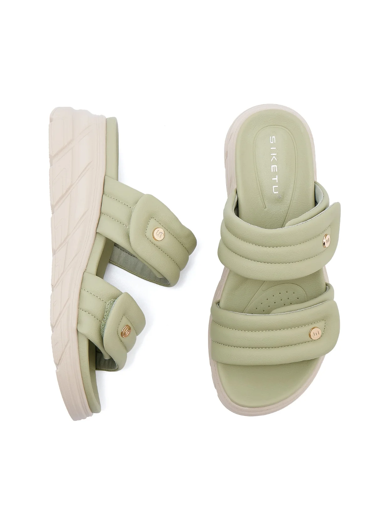 Siketu | Coastal Calling Puffy Upper Sandals - Image 5