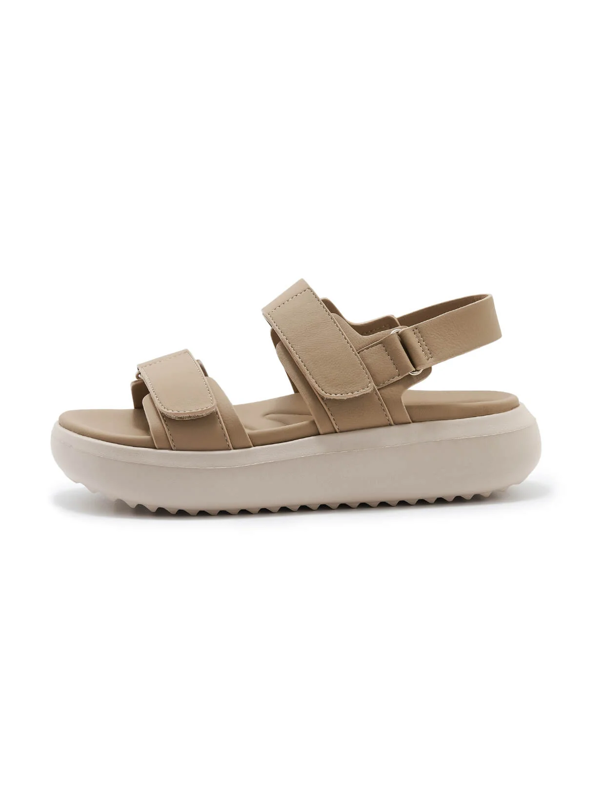 Siketu | Edie Platform Cushioned Slingbacks - khaki - Image 3