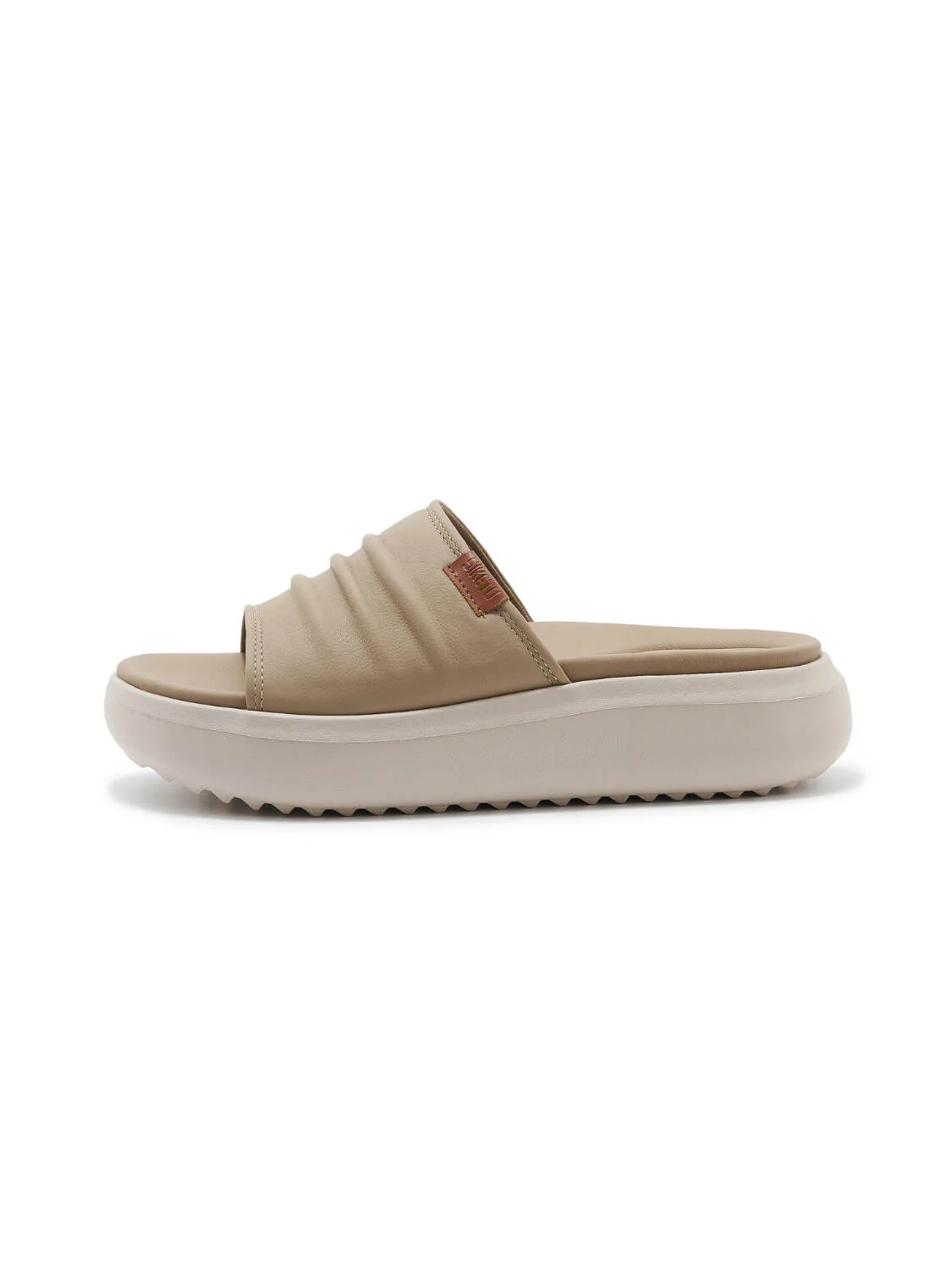 Siketu | Gordy Platform Slides - khaki - Image 3
