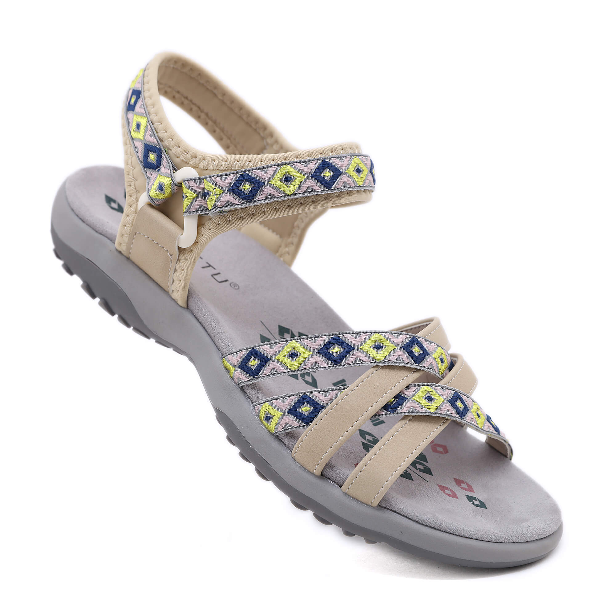 Siketu | Hiking Mate Cushioned Sandal - Beige - Image 3