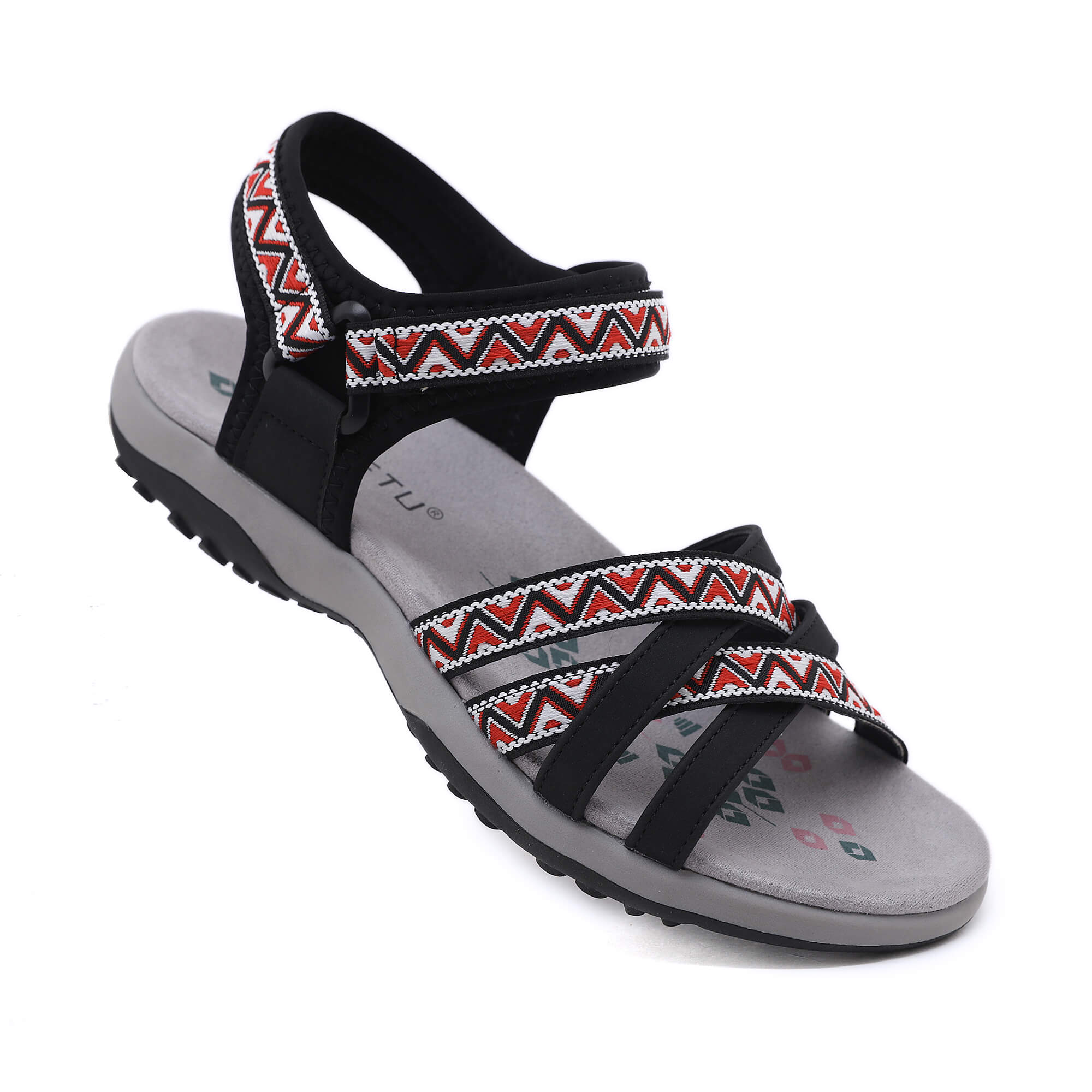 Siketu | Hiking Mate Cushioned Sandal - Black - Image 3