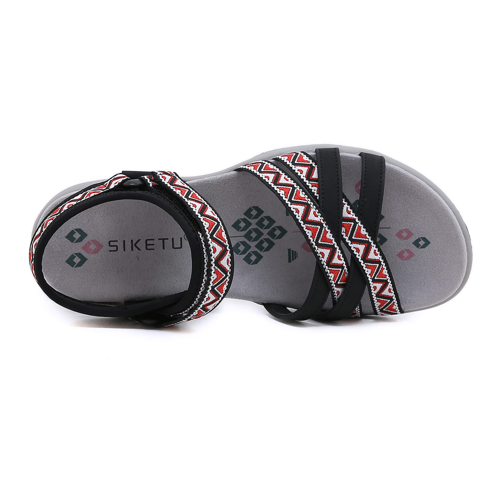 Siketu | Hiking Mate Cushioned Sandal - Black - Image 5