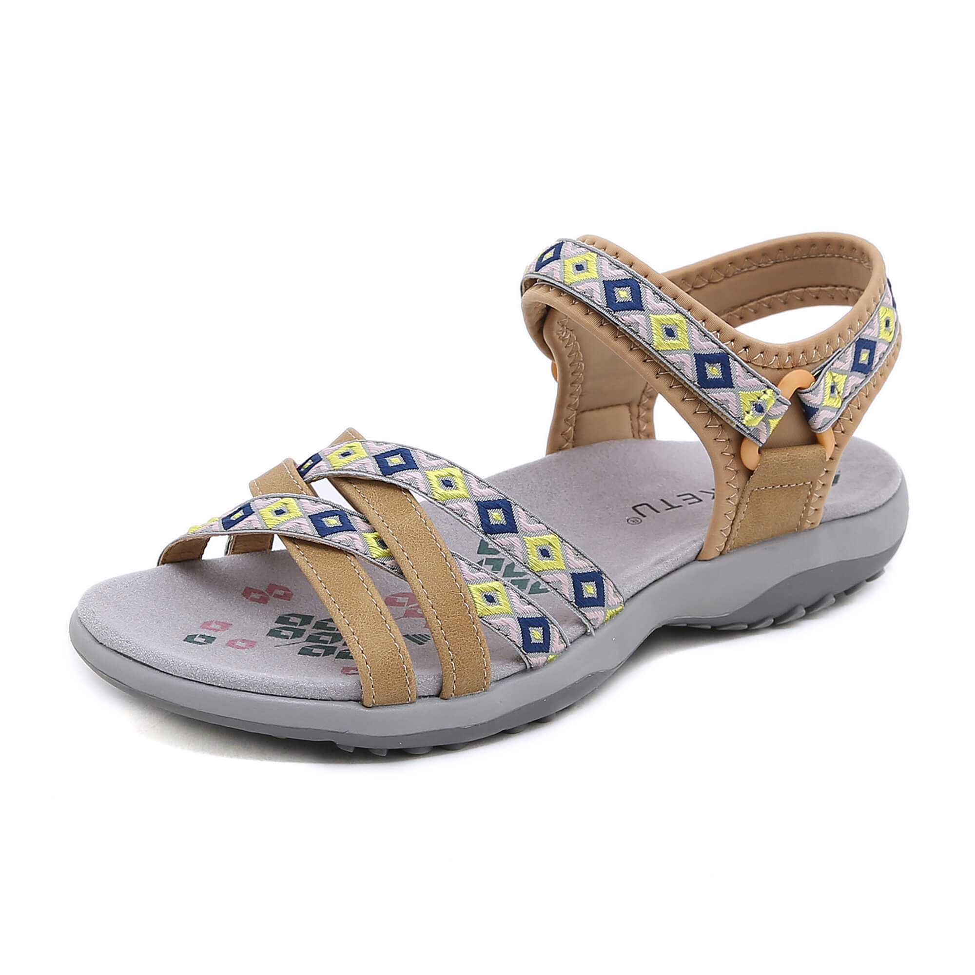 Siketu | Hiking Mate Cushioned Sandal - Khaki - Image 2