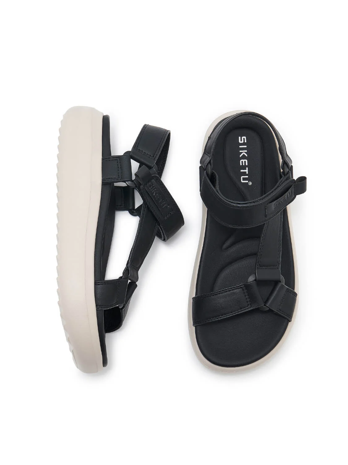 Siketu | Kensington Platform Gladiator Sandal - black - Image 5