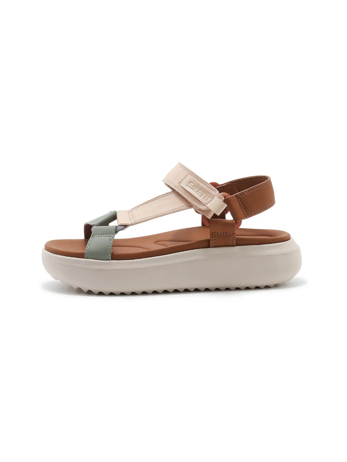 Siketu | Kensington Platform Gladiator Sandal - brown - Image 3