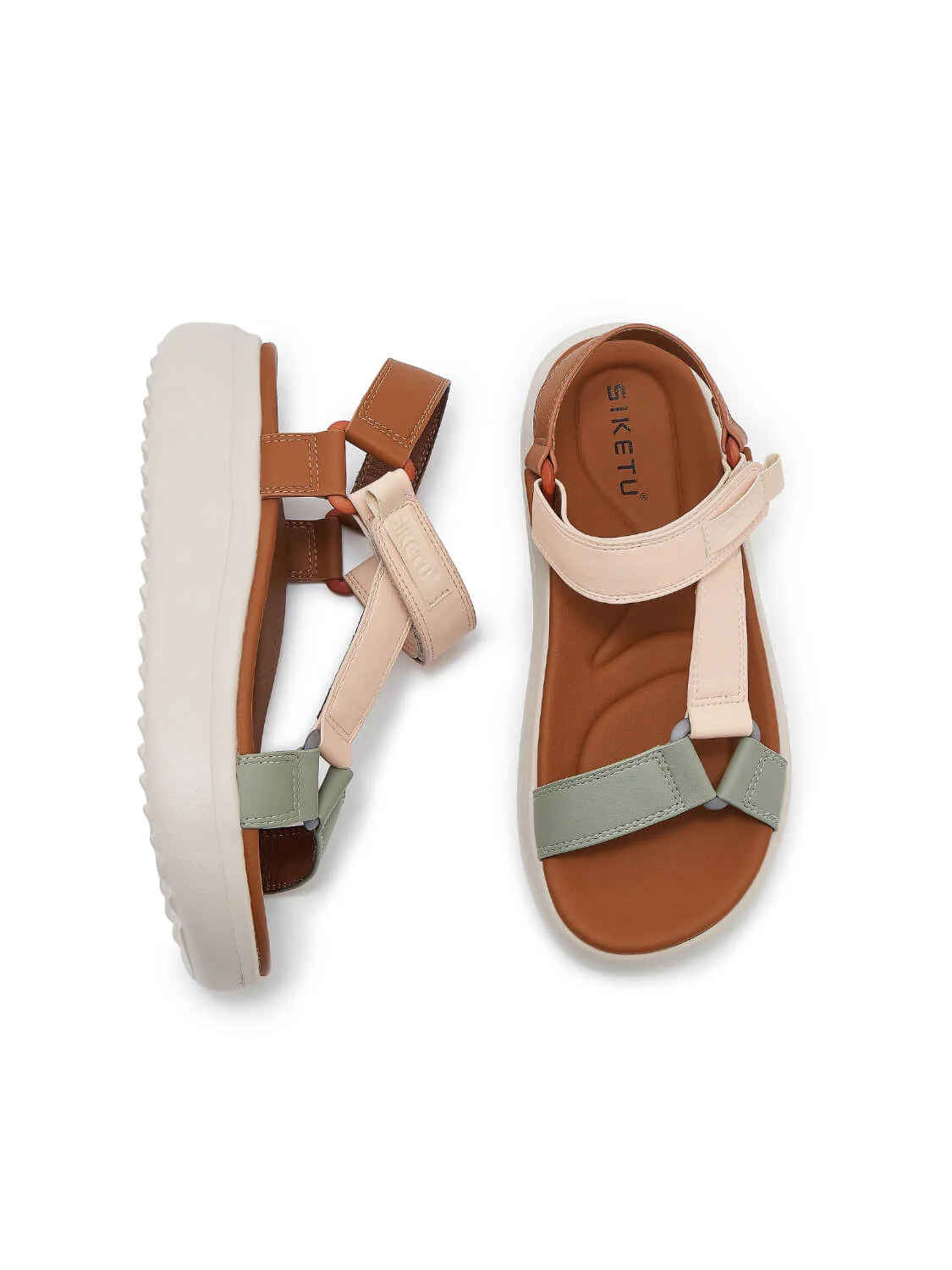 Siketu | Kensington Platform Gladiator Sandal - brown - Image 5