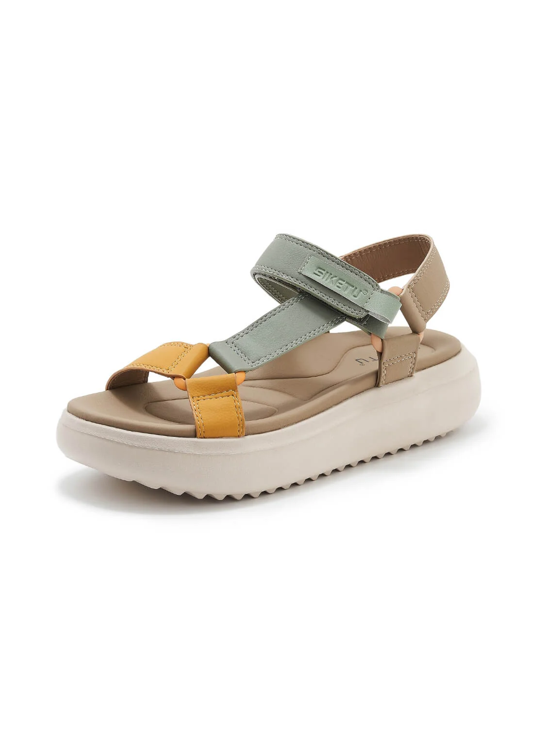 Siketu | Kensington Platform Gladiator Sandal - taupe - Image 2