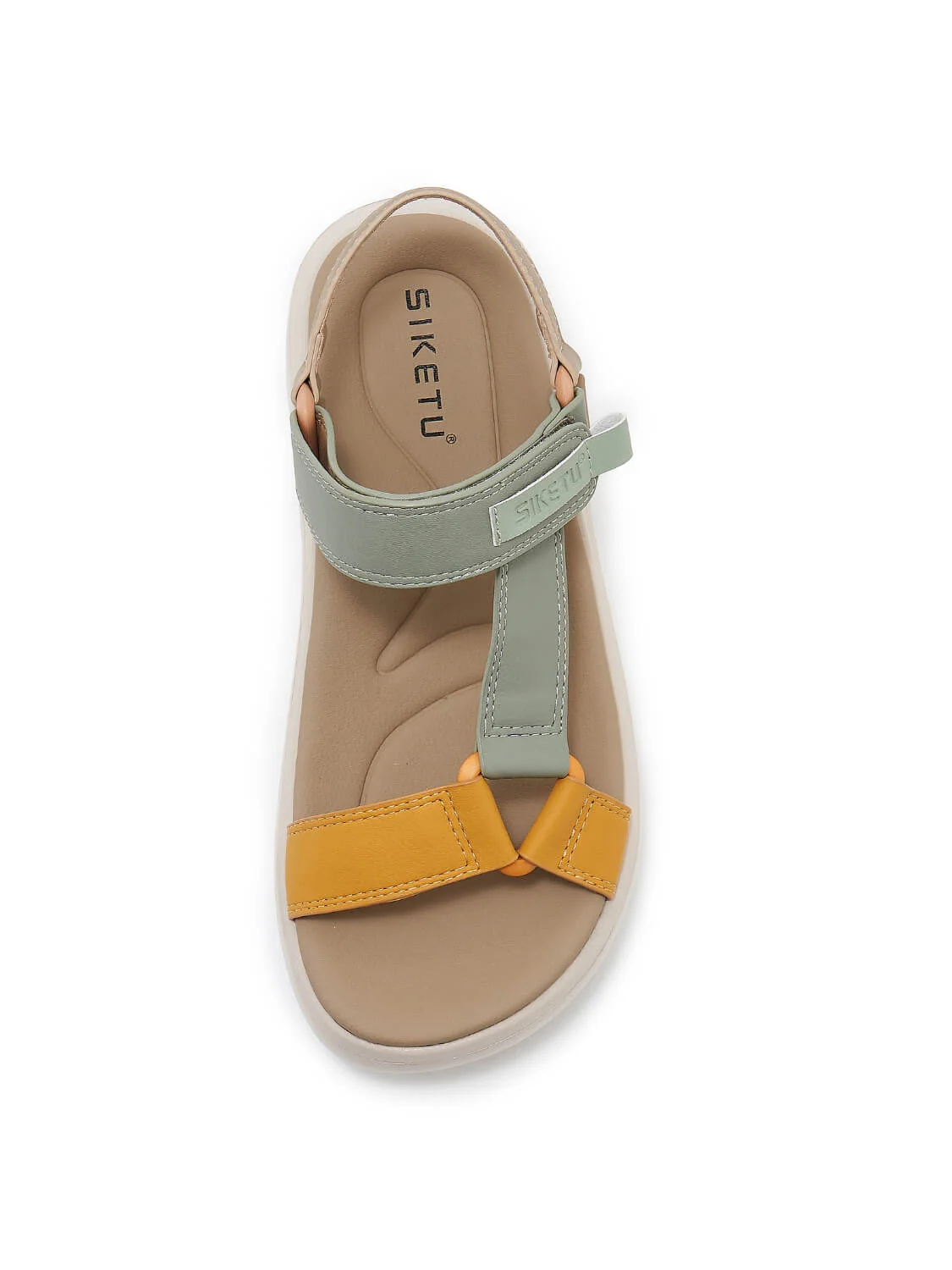 Siketu | Kensington Platform Gladiator Sandal - taupe - Image 4
