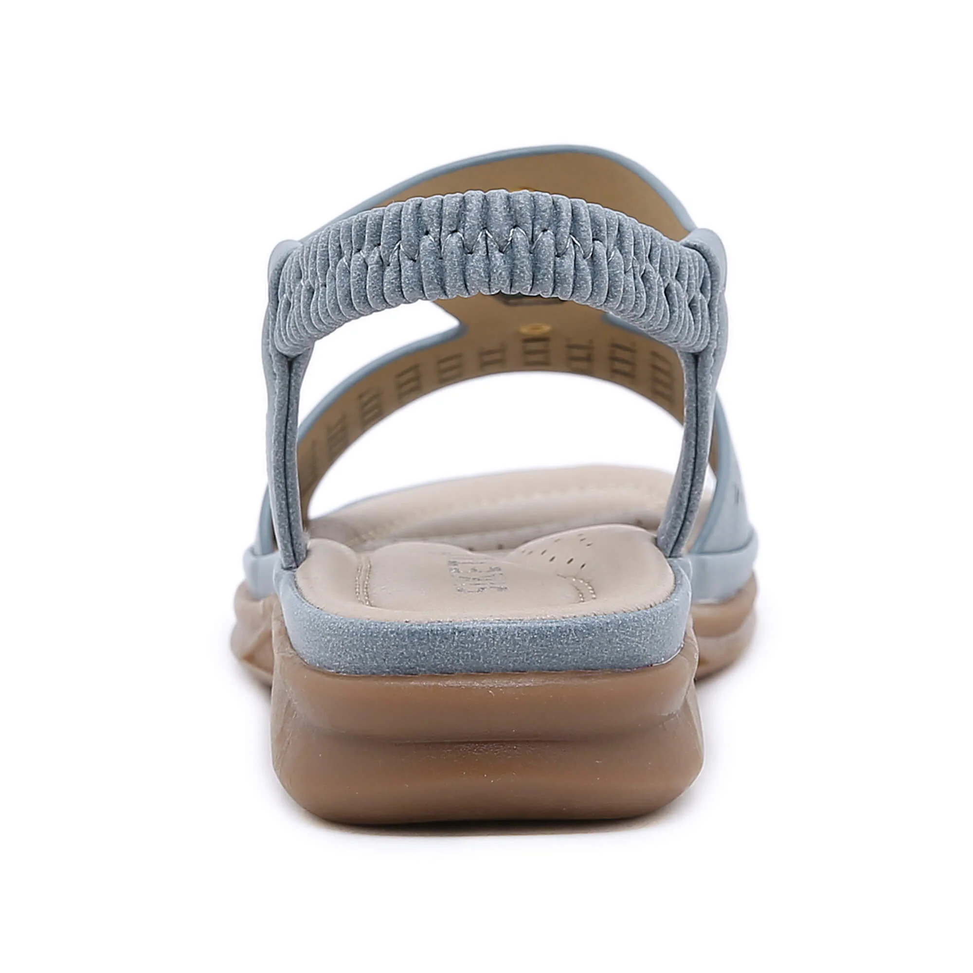 Siketu | Lacey Cushioned Slingbacks - Dusty Blue - Image 7