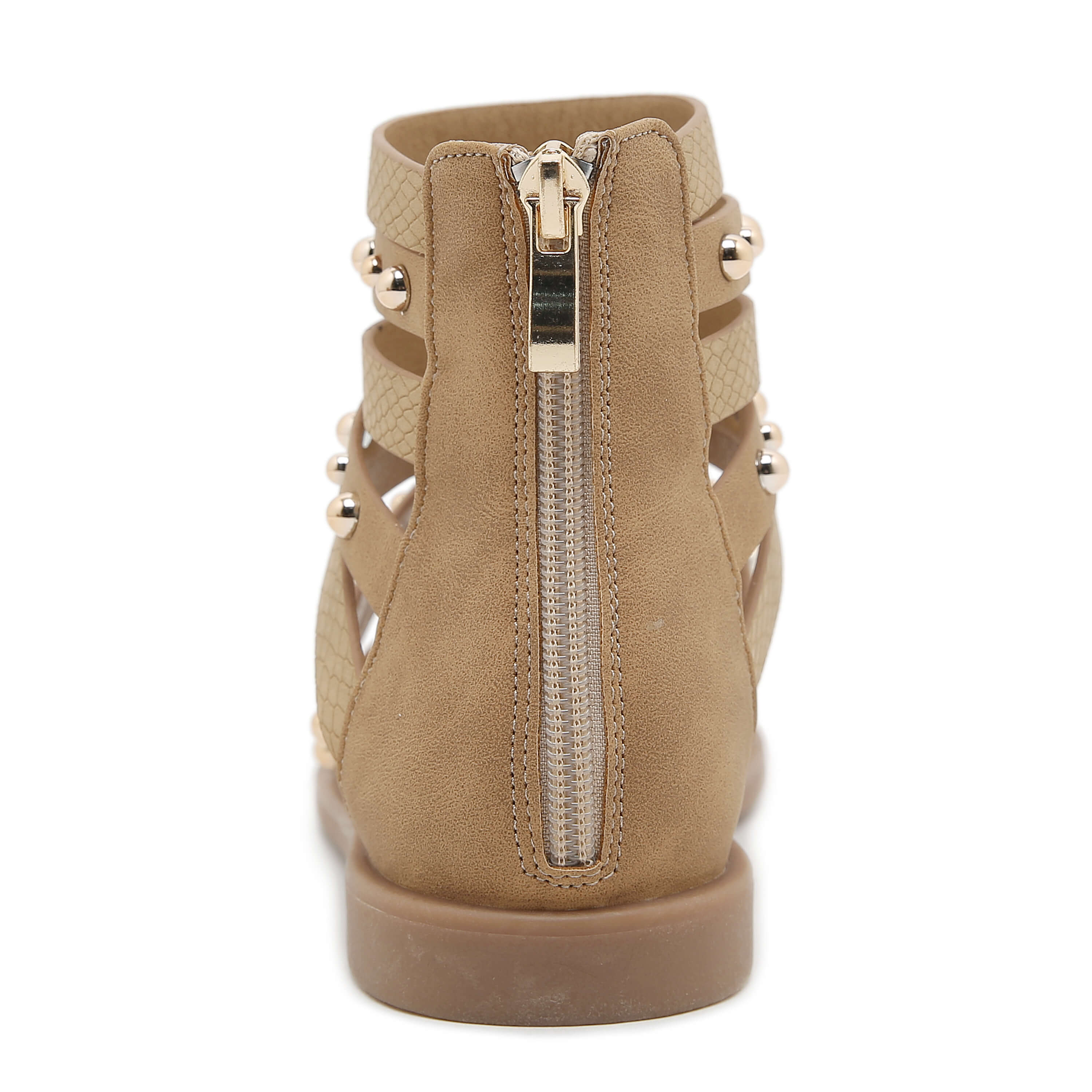 Siketu | Make A Scene Studded Gladiator Sandal - khaki - Image 5