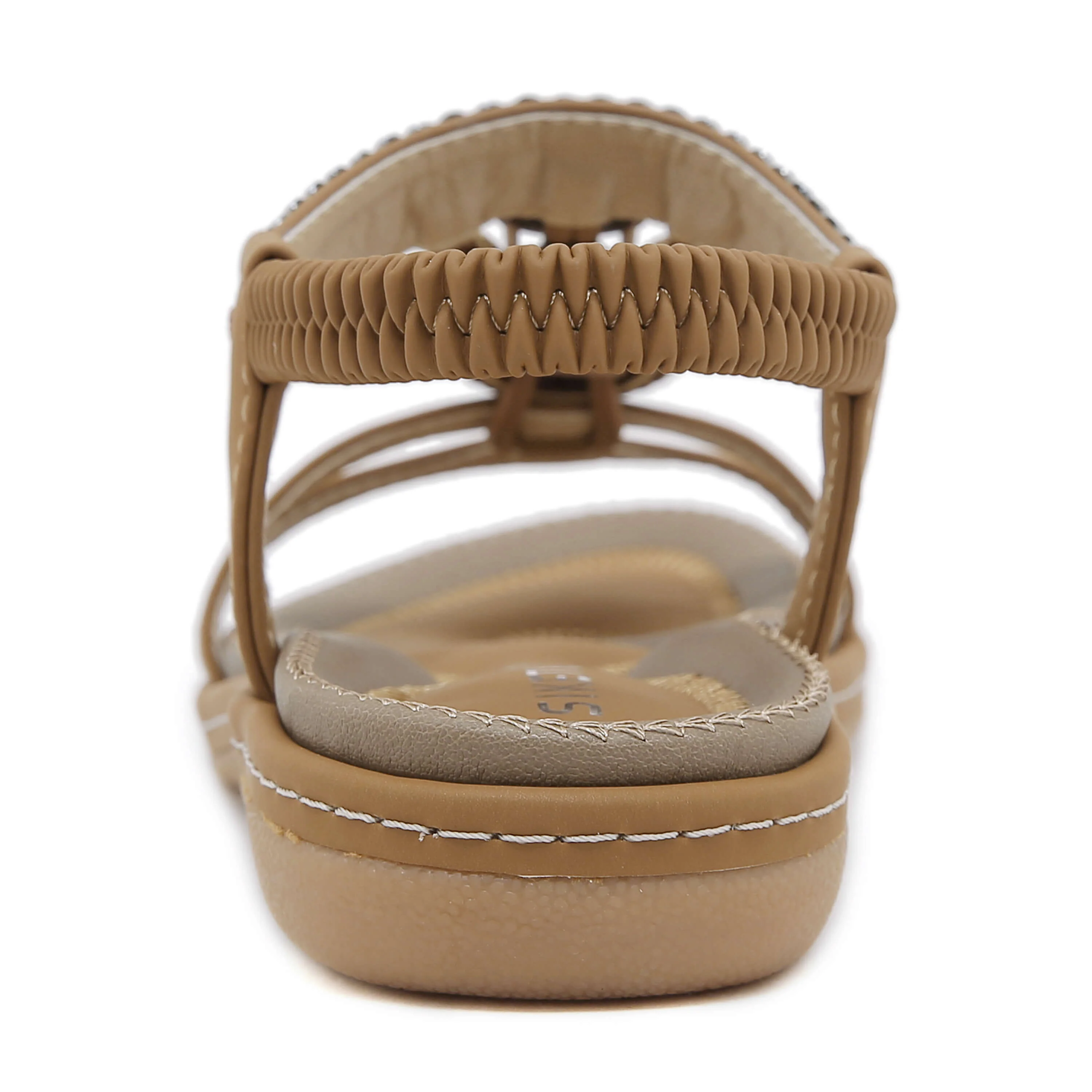Siketu | Meralda Braided Sequins Cushioned Sandal - Image 13