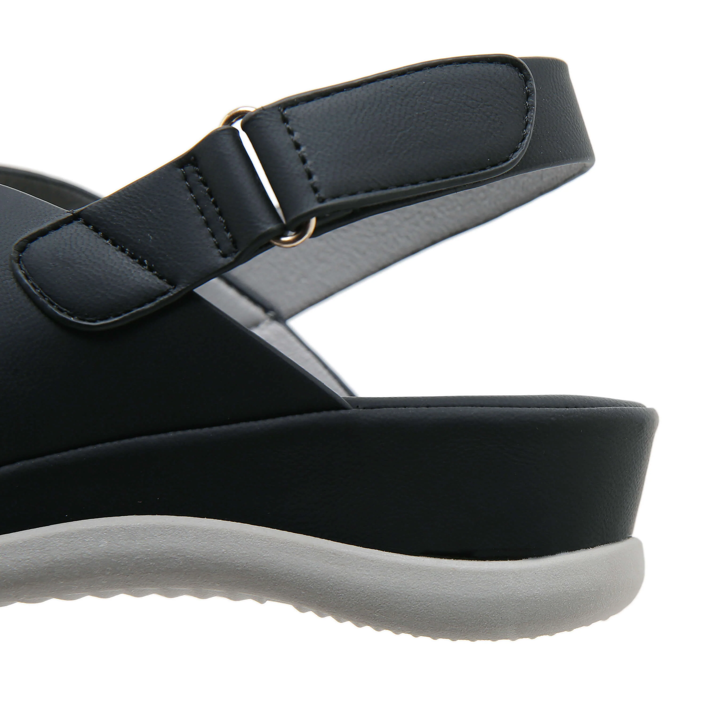 Siketu | Norina Cushioned Slingback Sandal - Black - Image 5