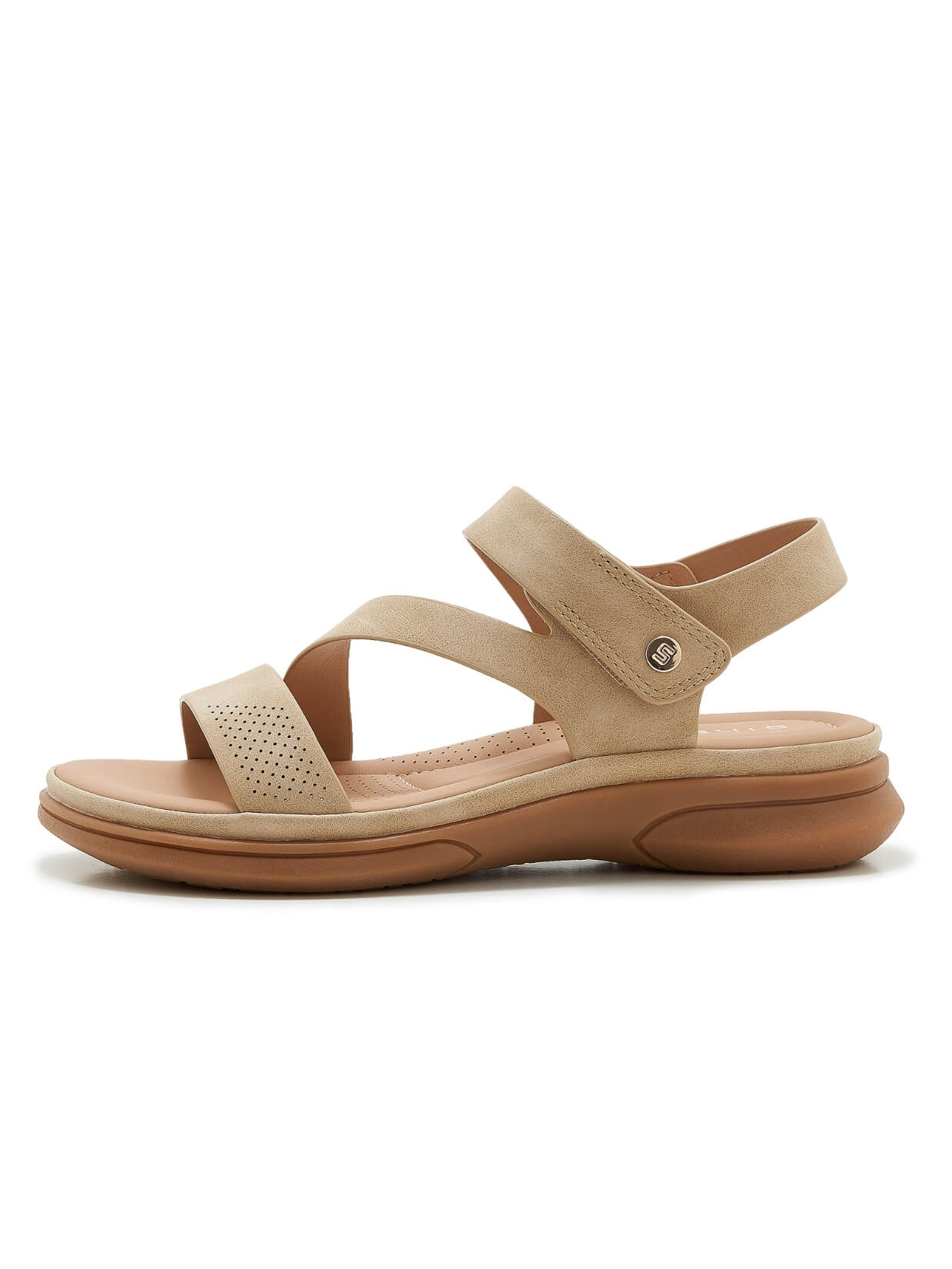 Siketu | Ritual Moment Strap Footbed Sandal - beige - Image 4