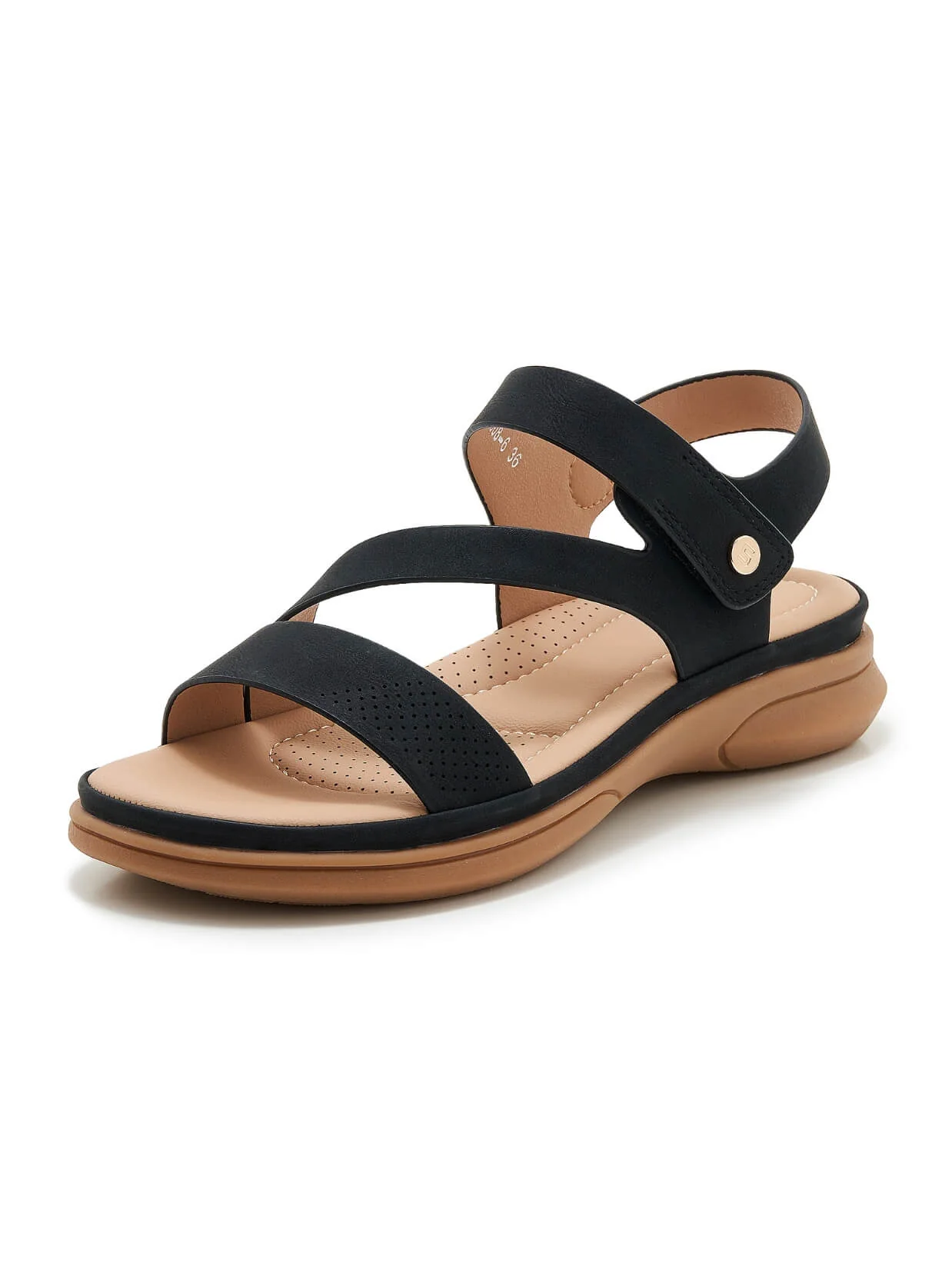Siketu | Ritual Moment Strap Footbed Sandal - black - Image 3