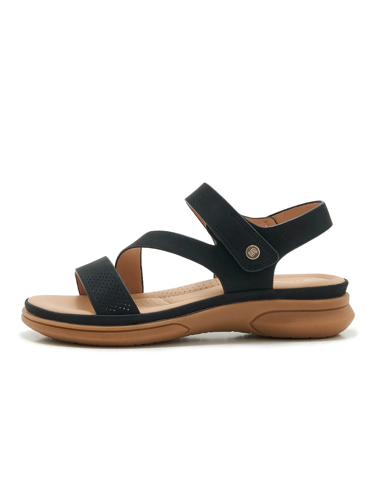 Siketu | Ritual Moment Strap Footbed Sandal - black - Image 4