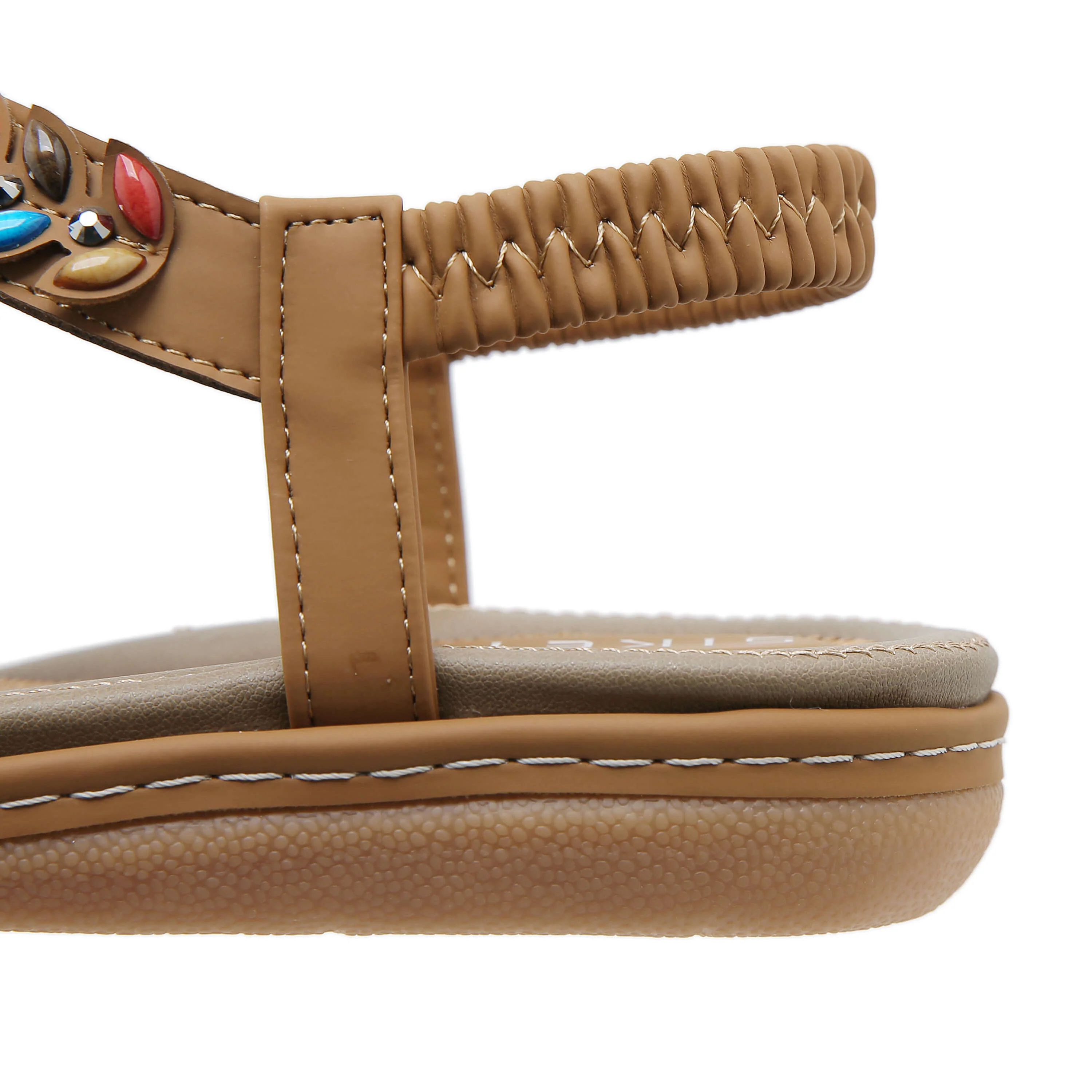 Siketu | Serenade Beaded Comfort Sandal - brown - Image 6