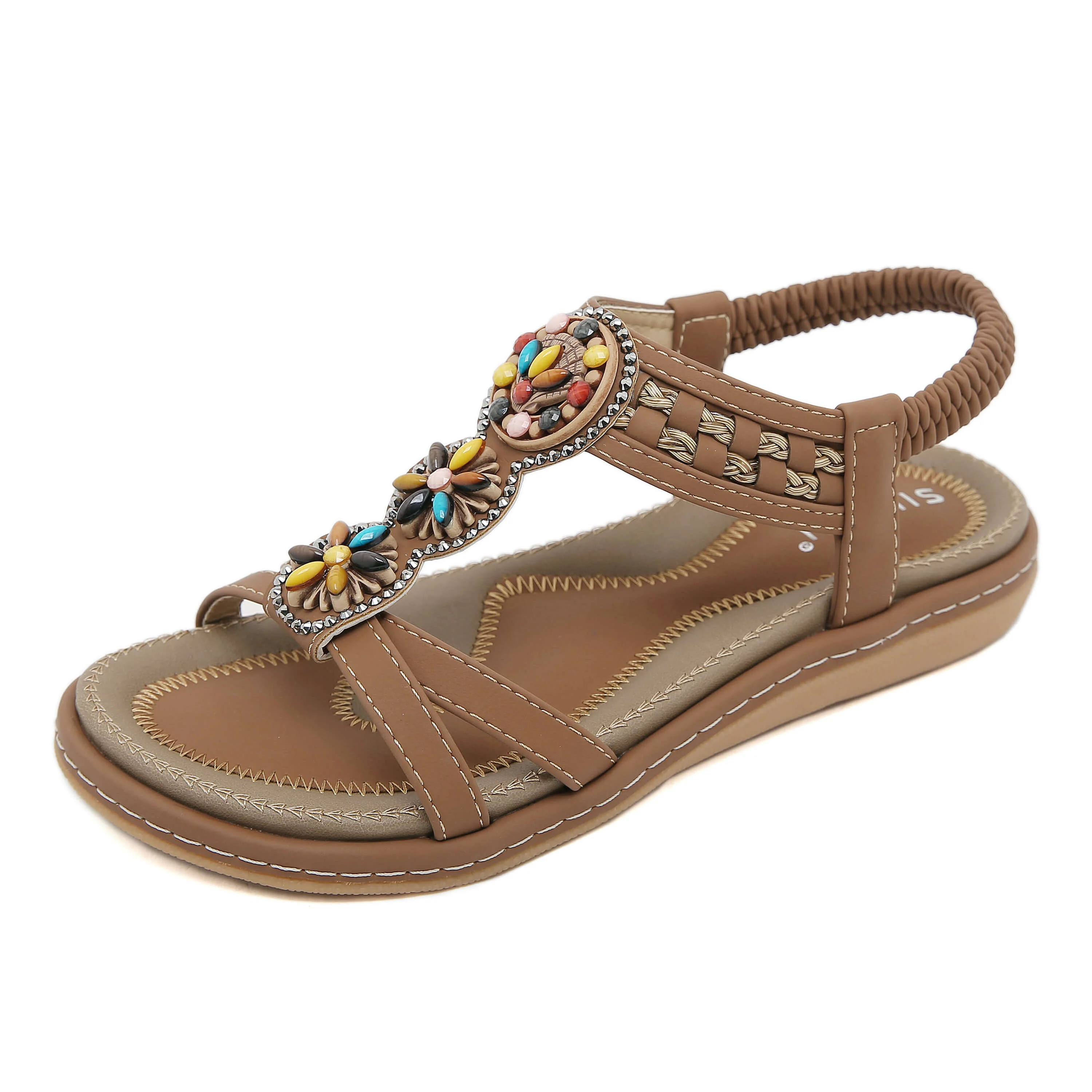 Siketu | Serenade Bradided Cushioned Sandal - Image 3