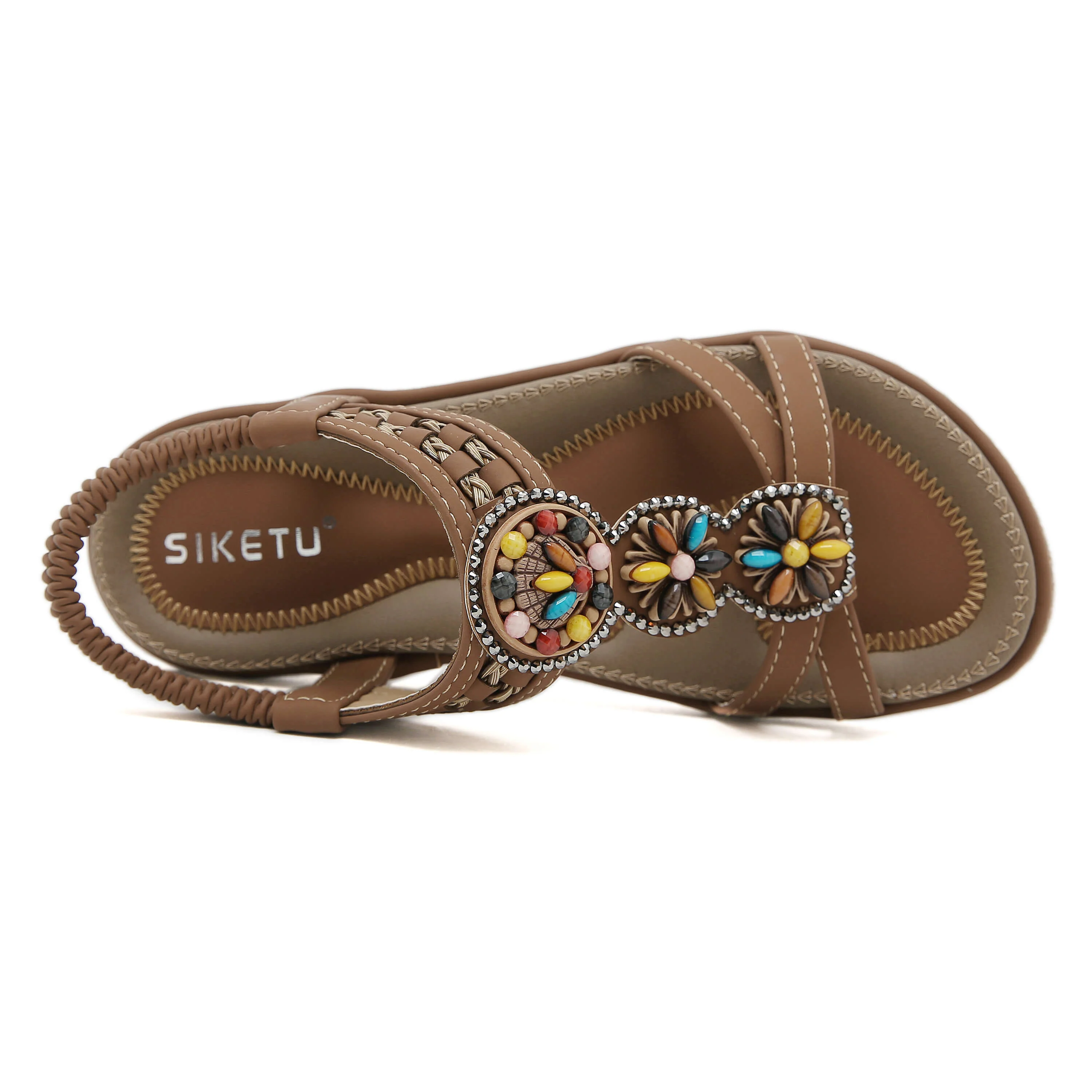 Siketu | Serenade Bradided Cushioned Sandal - Image 6