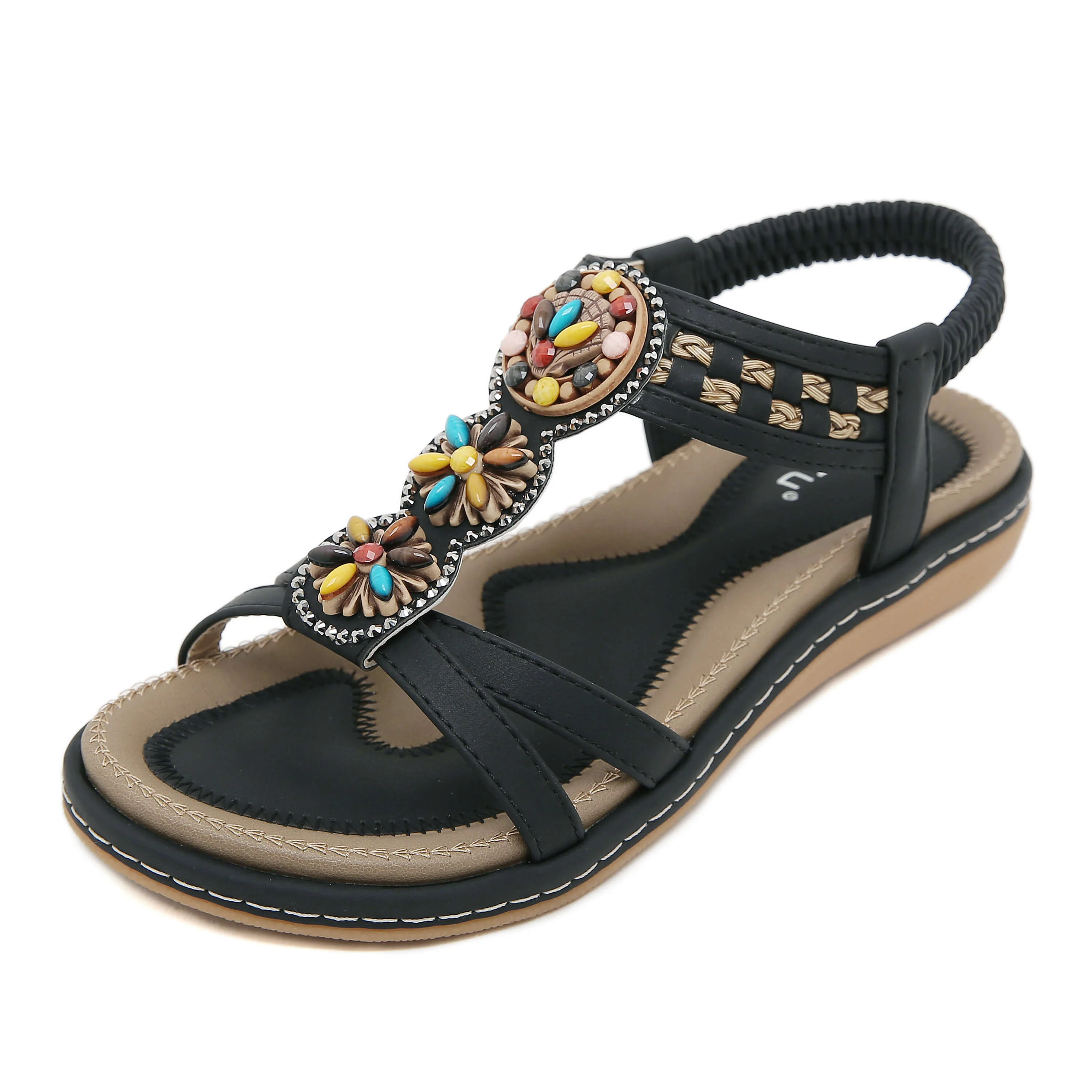 Siketu | Serenade Bradided Cushioned Sandal - Image 9