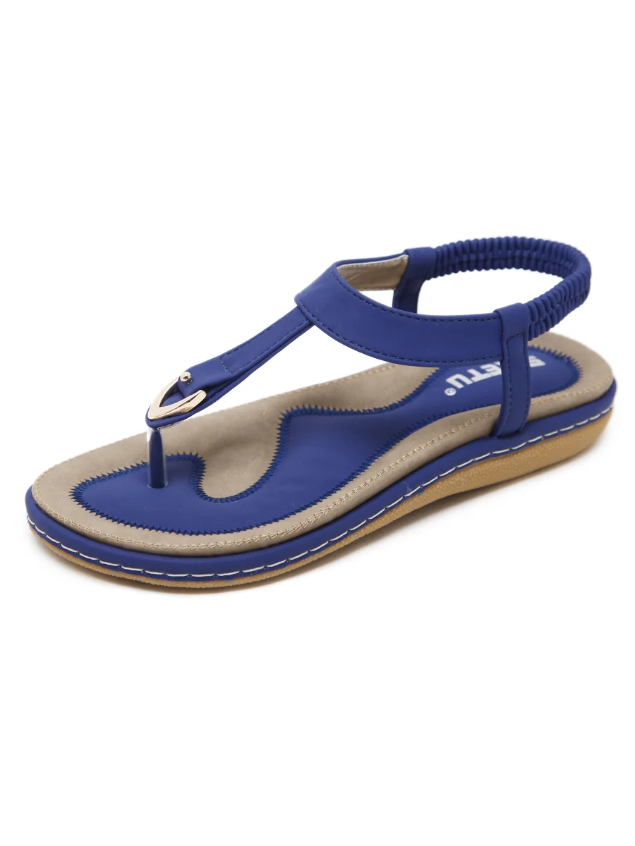 SIKETU | SIGNATURE T-STRAP BLUE SLINGBACK SANDAL - Image 3