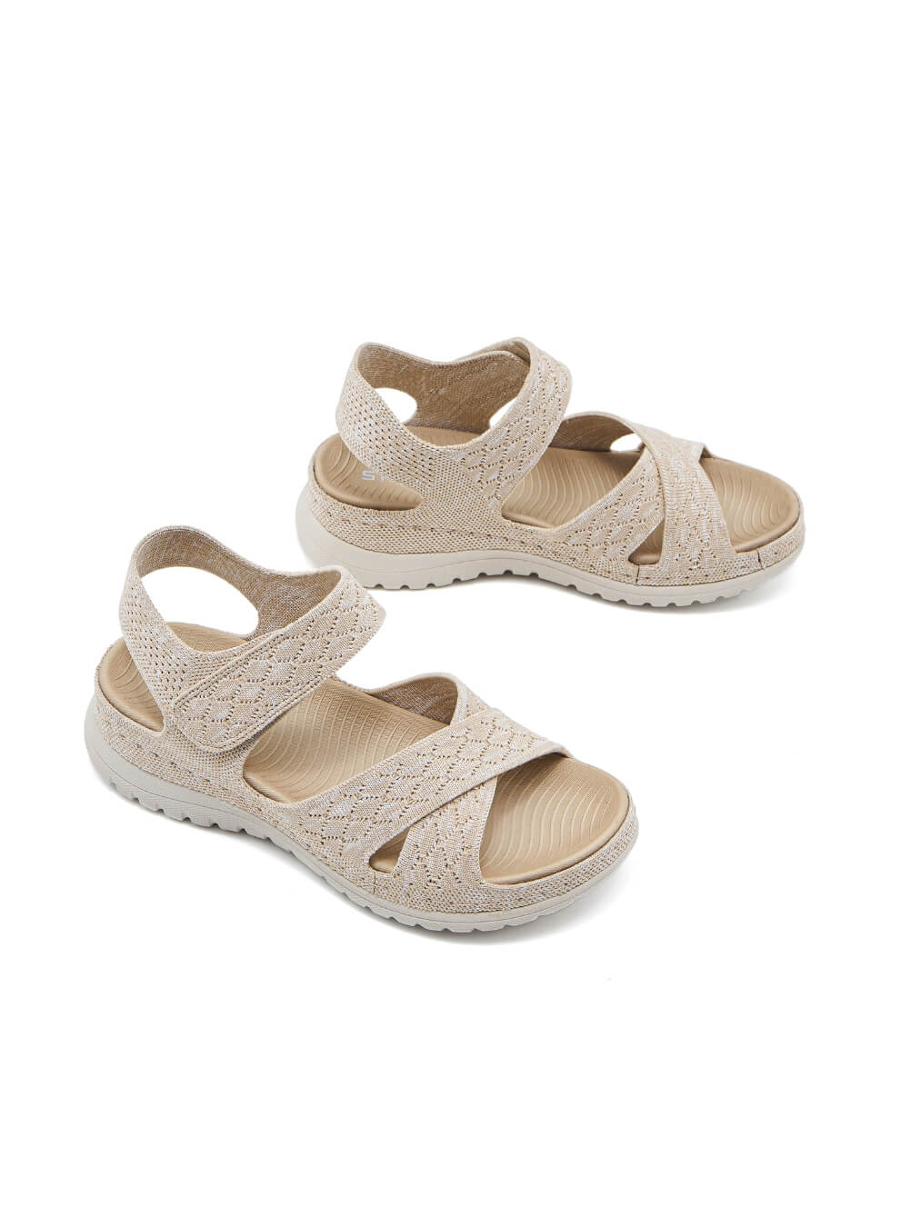 Siketu | Sunny Days Breathable Cushioned Sandals - apricot - Image 4