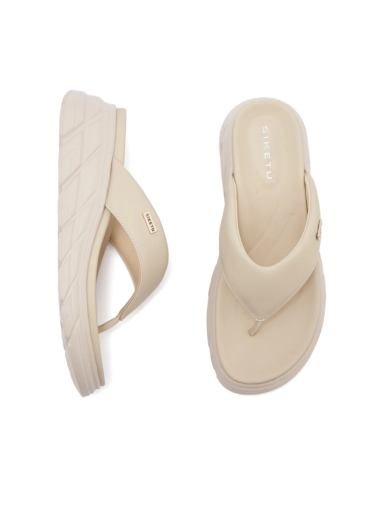 Siketu | Sunny Somewhere Puffy Upper Thong Sandals - Image 16