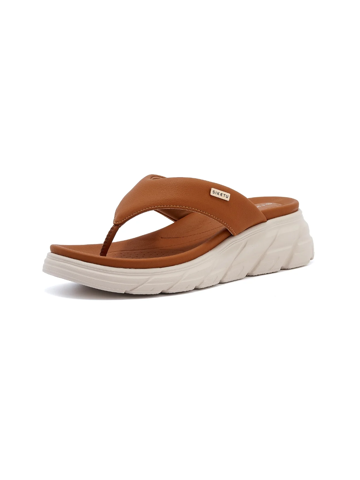 Siketu | Sunny Somewhere Puffy Upper Thong Sandals - Image 2