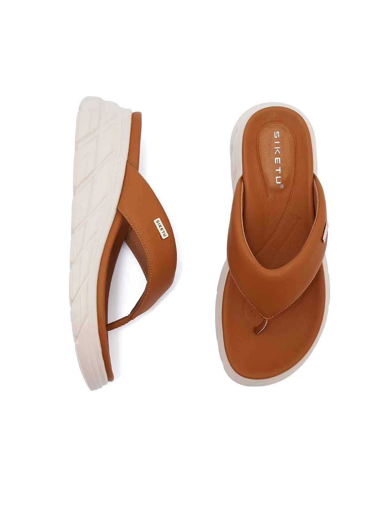Siketu | Sunny Somewhere Puffy Upper Thong Sandals - Image 5