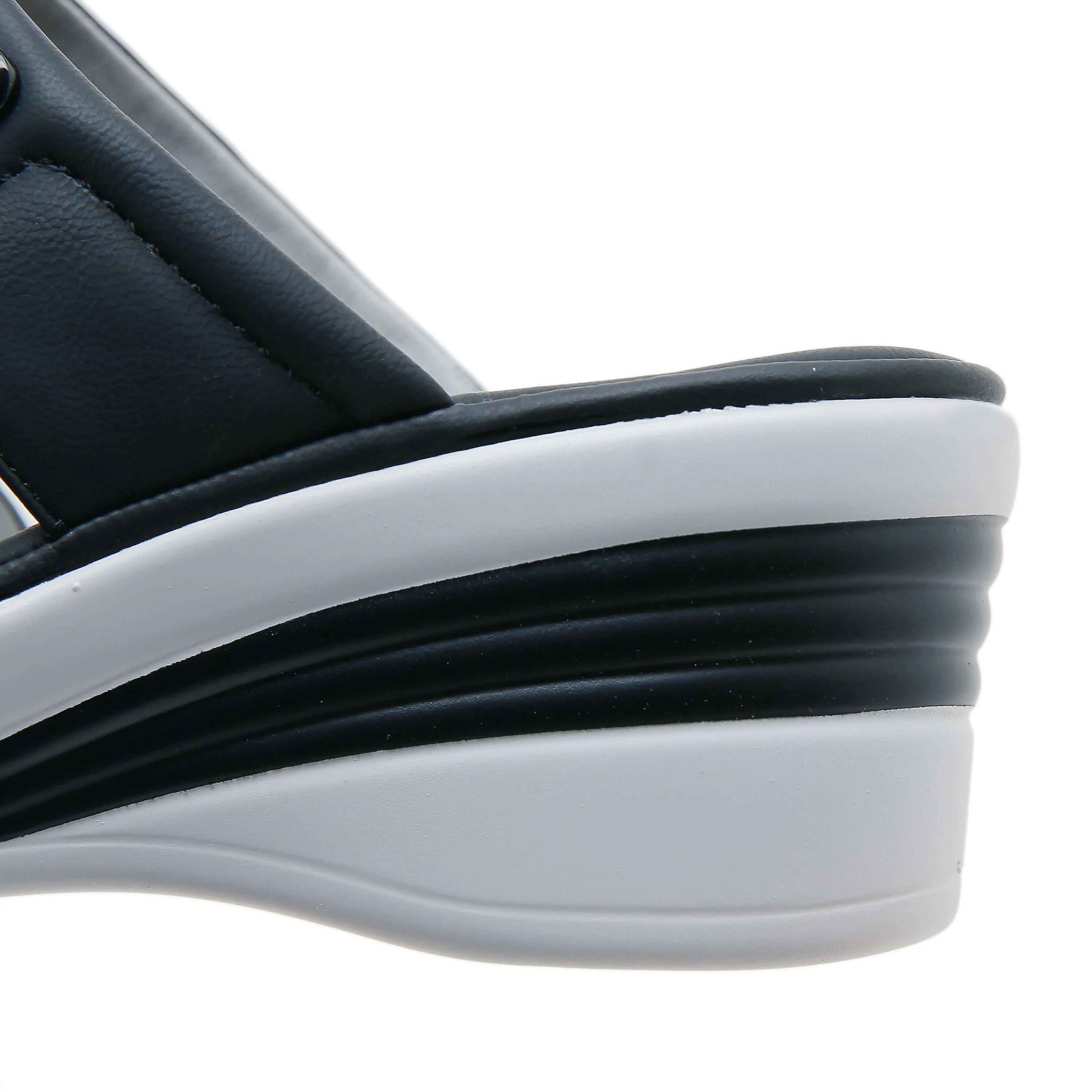 Siketu | Tetra Cushioned Wedge Sandal - Black - Image 5