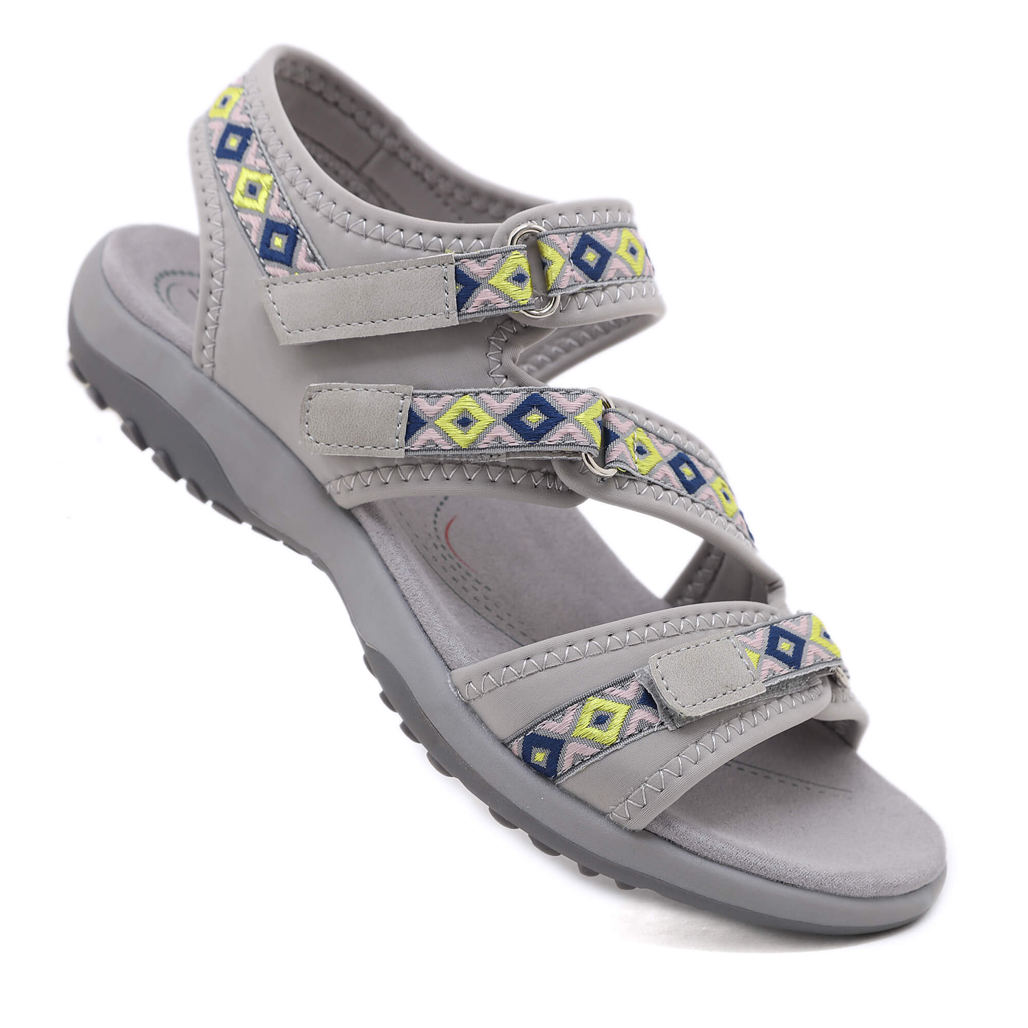 Siketu | Trekking Partner Cushioned Sandal - Grey - Image 3